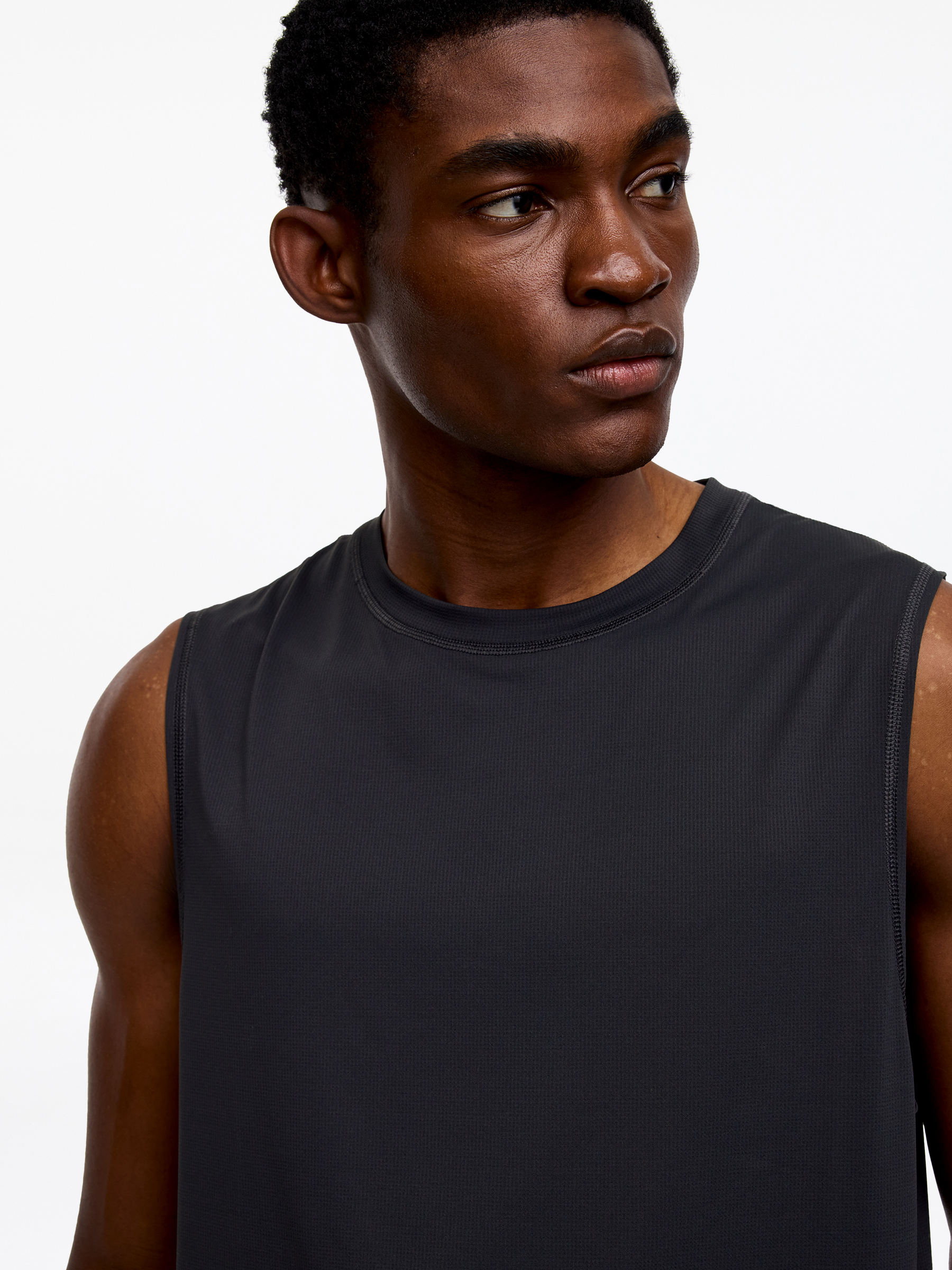 Tank Top - Dark Blue - Relaxed fit - Men - StillMedia/Lookbook - 2