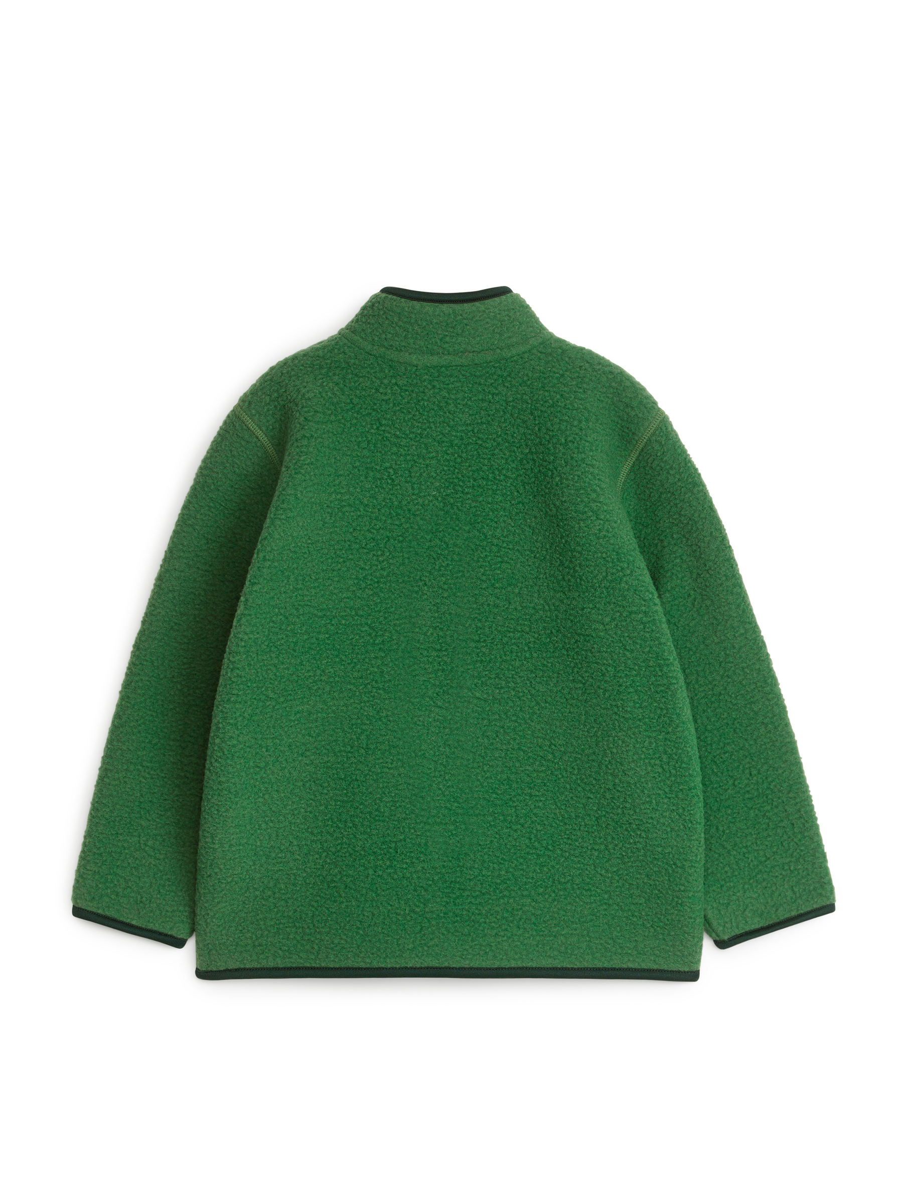 Fleecejacke mit Reißverschluss - Grün/Dunkelgrün - Regular Fit - Kinder - StillMedia/DescriptiveStillLife - 3