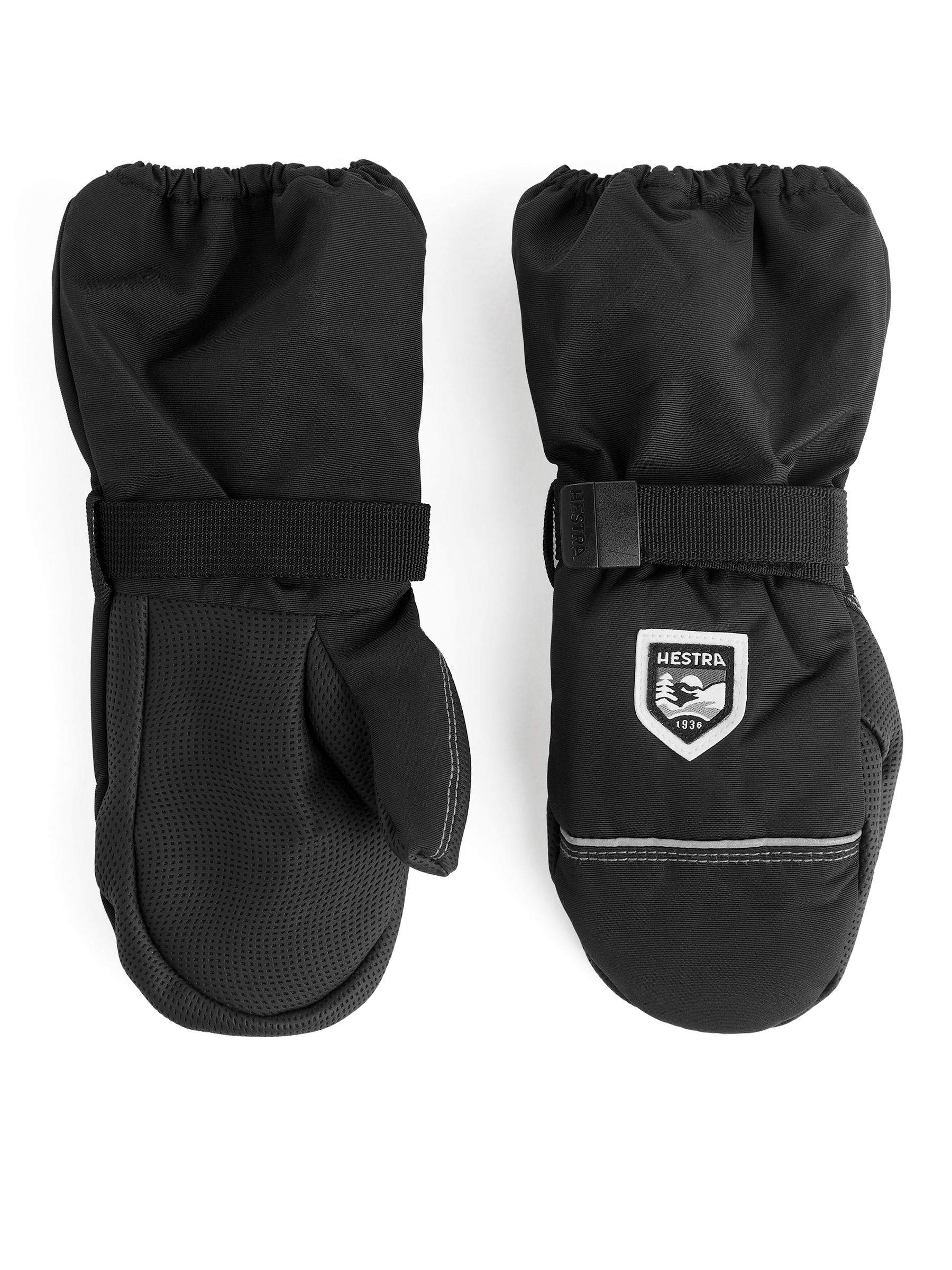 Fäustlinge aus Wollfrottee für Kinder von Hestra - Schwarz - Kinder - StillMedia/DescriptiveStillLife - 2