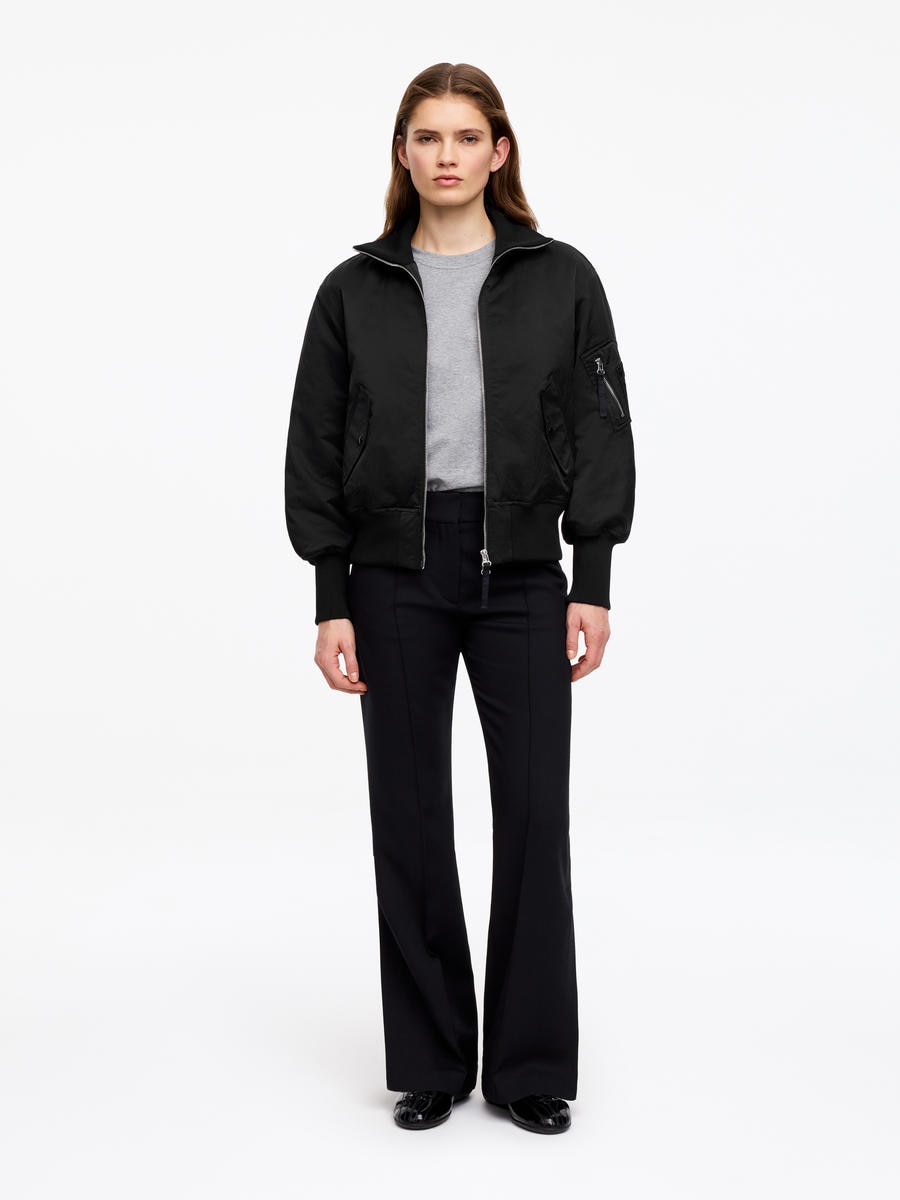 ARKET Women's  Nylon Jacket Black,  size 38