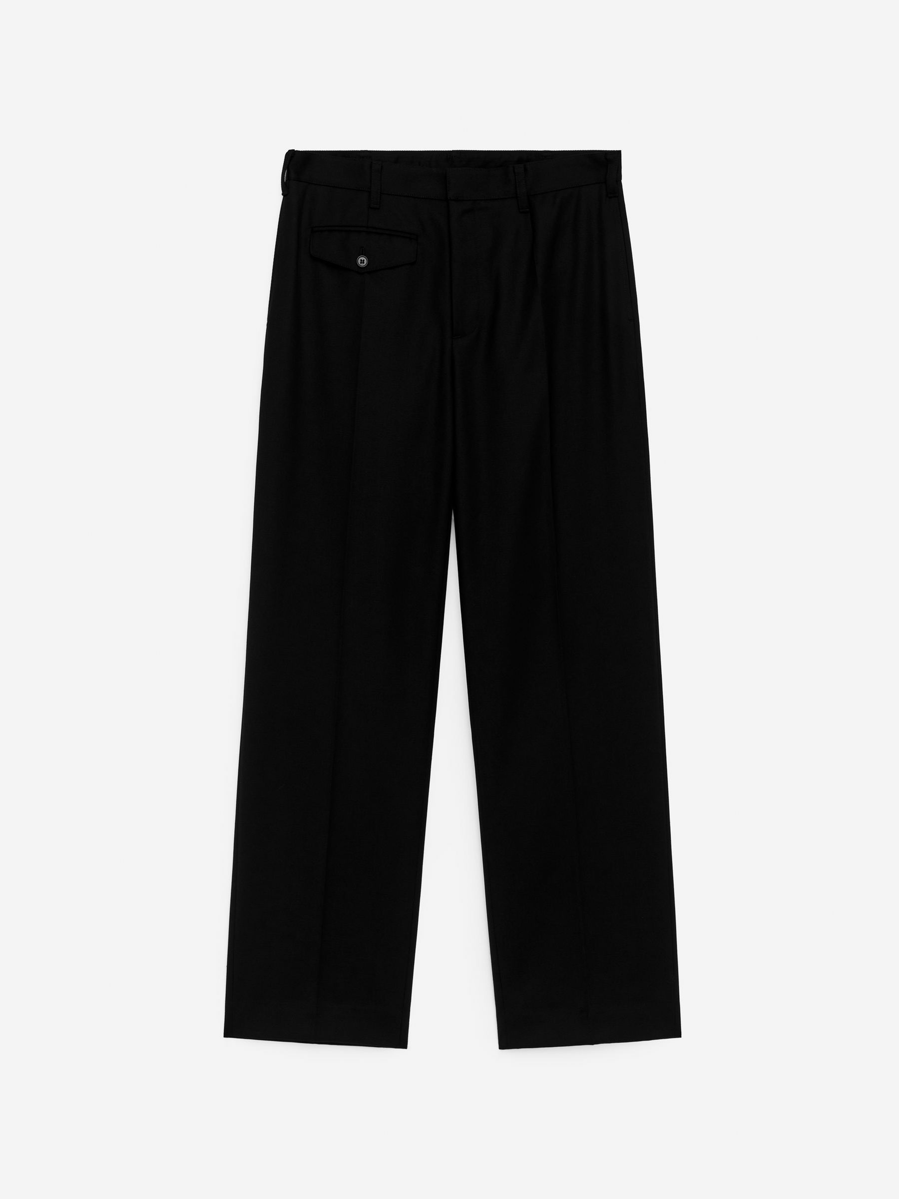 Wool-Blend Trousers - Black - Loose fit - Men - StillMedia/DescriptiveStillLife - 2