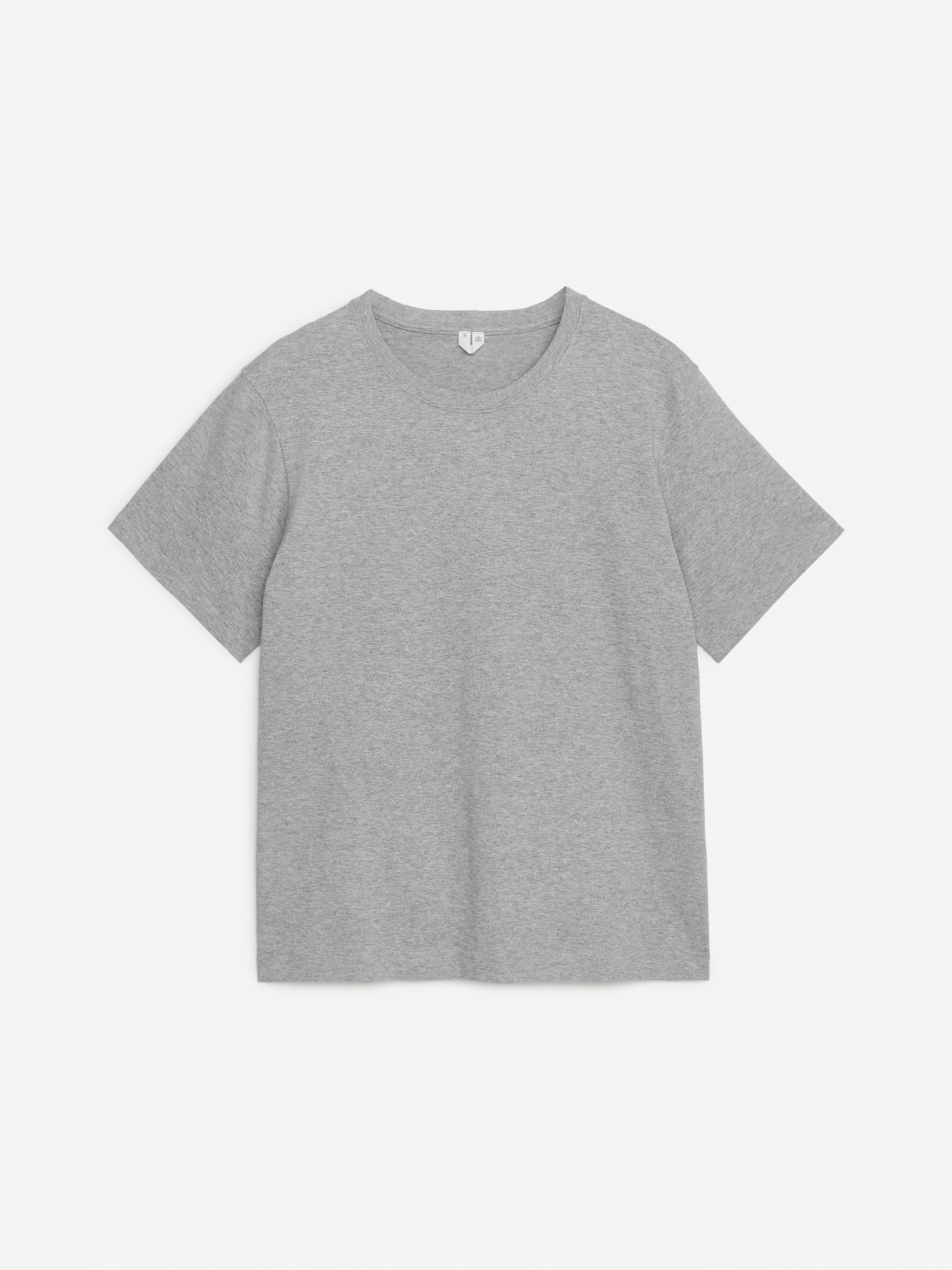 Camiseta relaxed fit de 220 GSM - Gris claro jaspeado/Marrón oscuro/Blanco roto/Azul oscuro/Blanco/Negro/Verde caqui/Verde oscuro