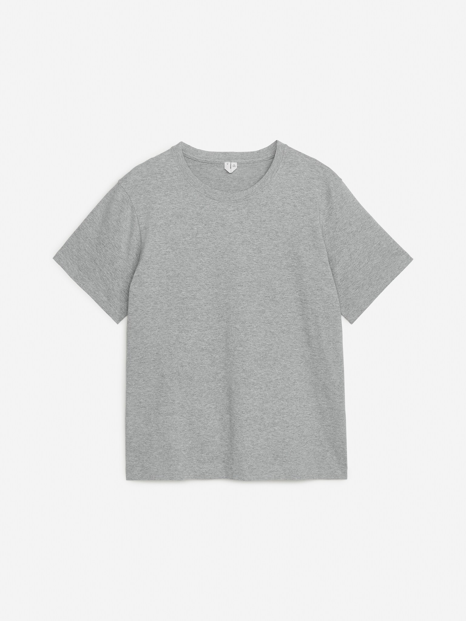 T-shirt décontracté 220 GSM - Gris clair chiné/Bleu foncé/Blanc/Blanc cassé/Marron foncé/Noir/Vert kaki - 2