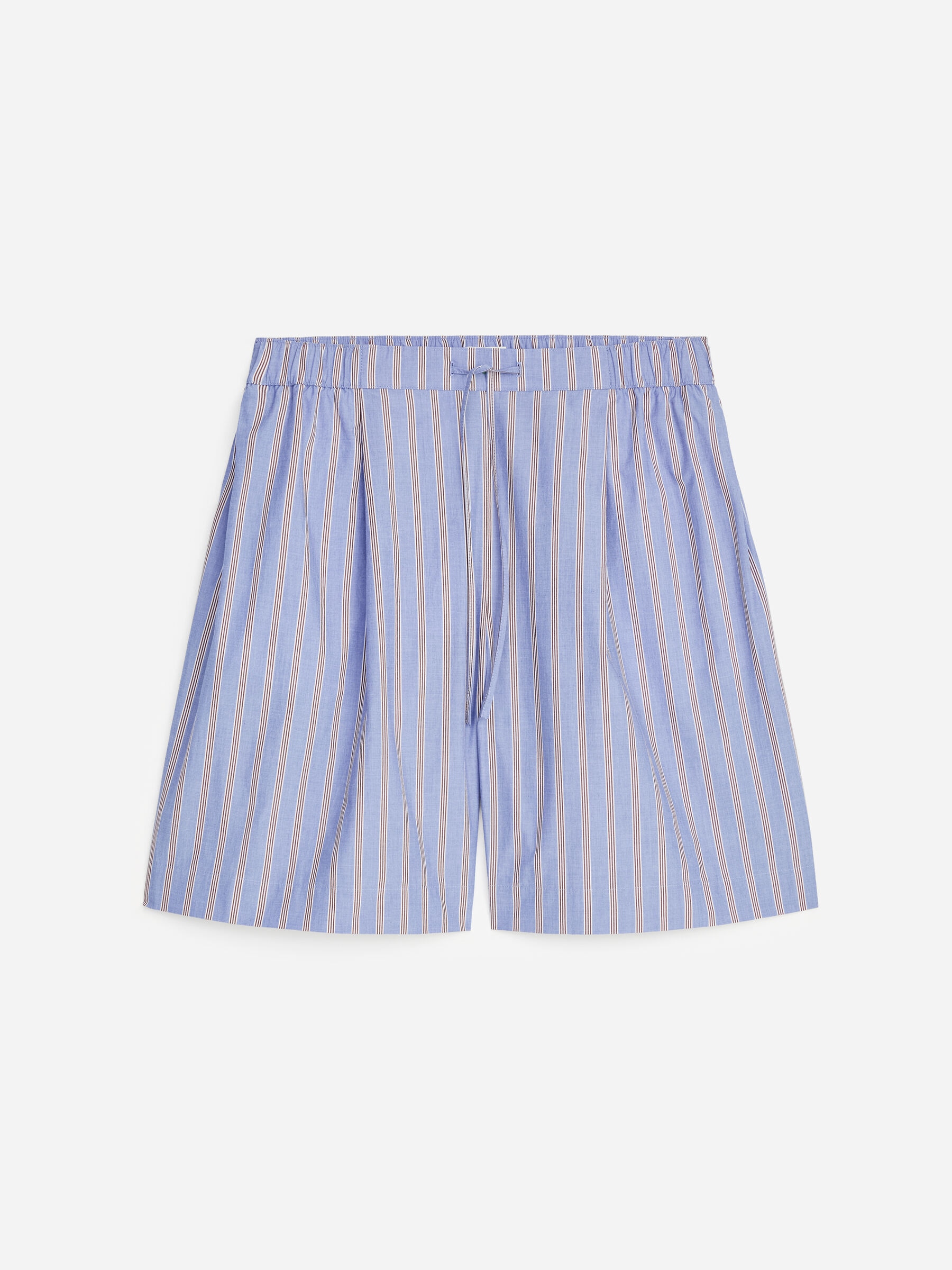 Cotton Culottes - Blue - Relaxed fit - Women - StillMedia/DescriptiveStillLife - 1