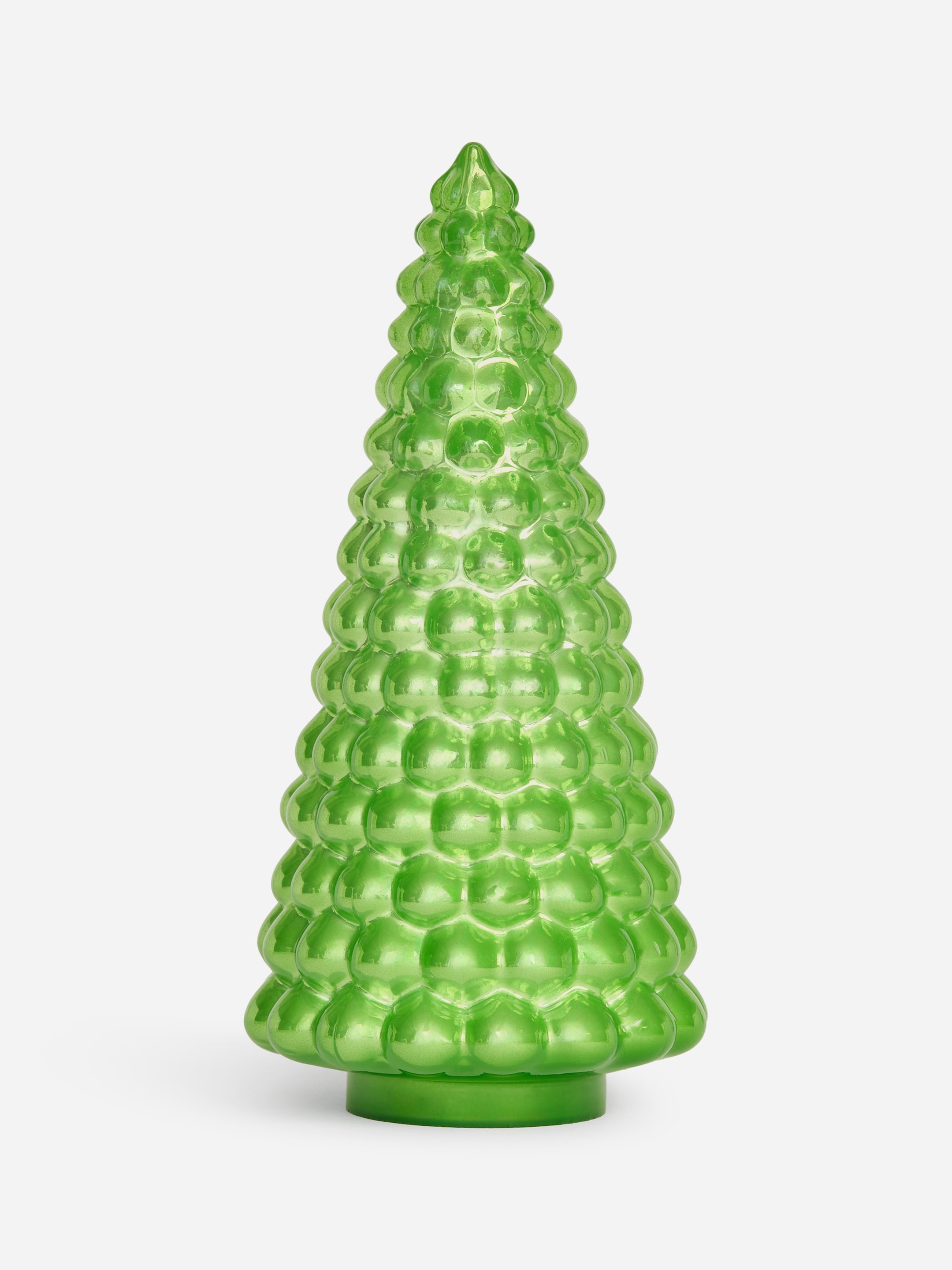 Adorno de árbol de cristal-Green-20532