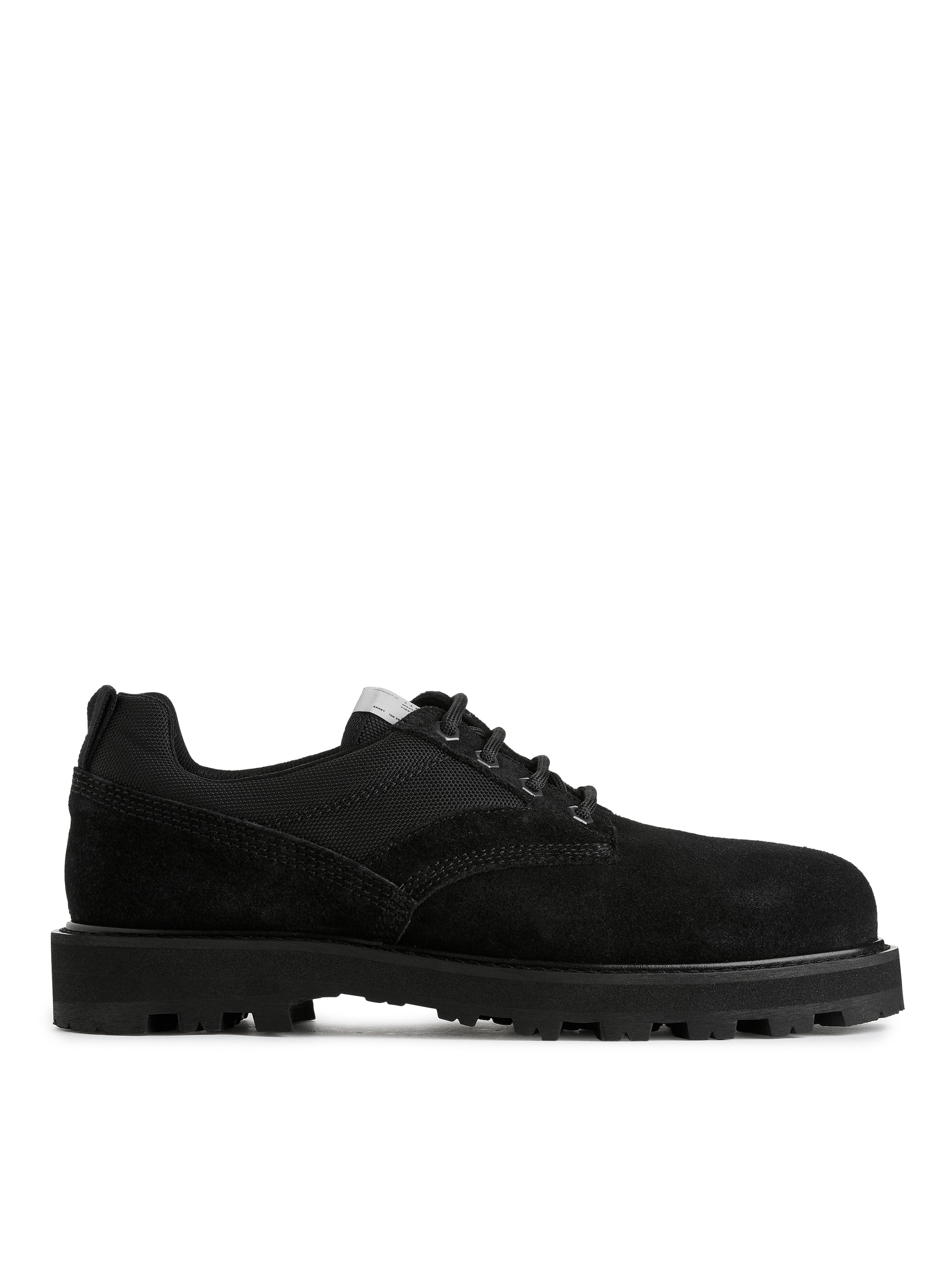 Derbyskor i mocka och VIBRAM® - Svart - Men - StillMedia/DescriptiveStillLife - 5