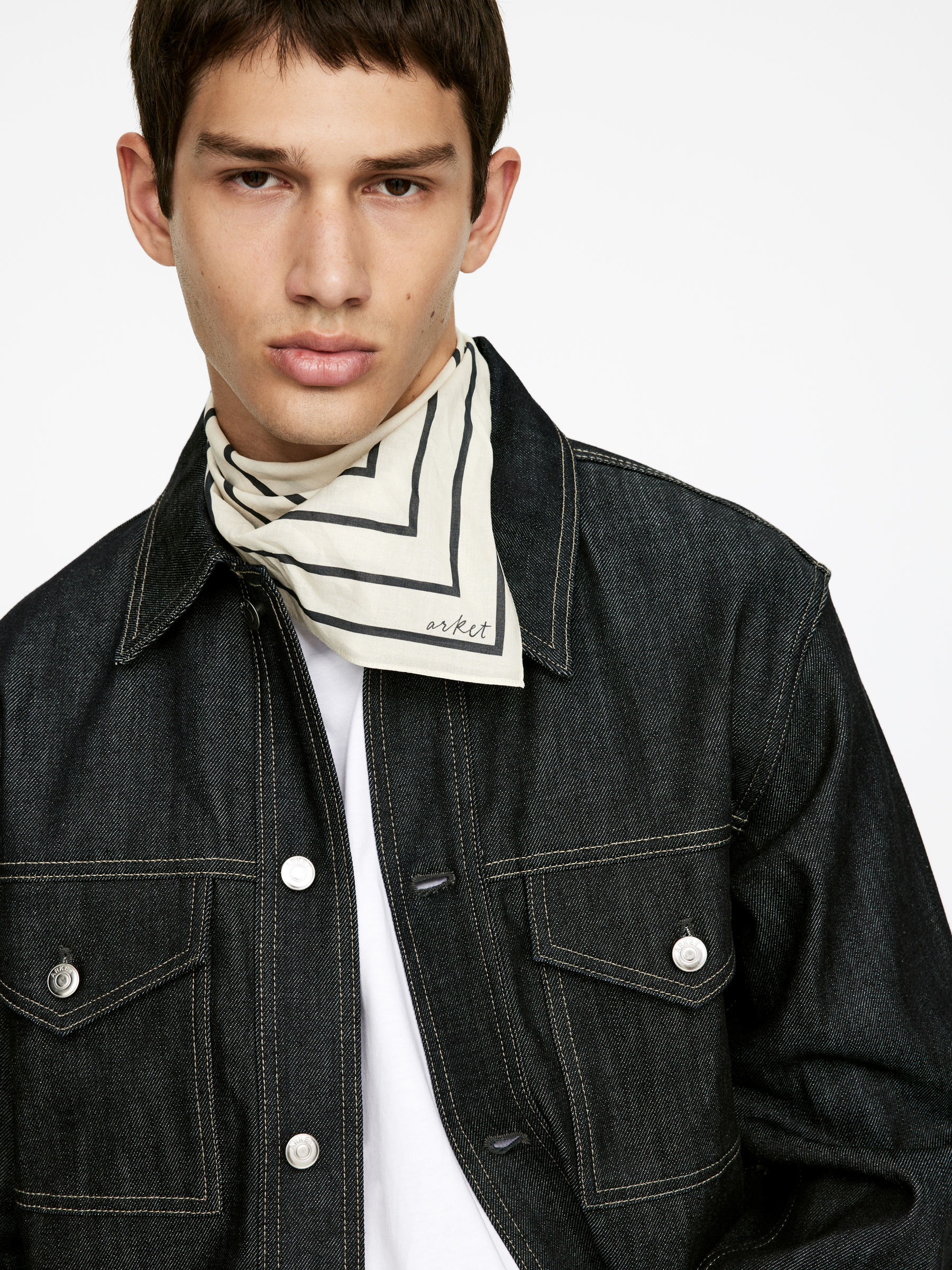 Bandana en coton - Beige clair - Homme - StillMedia/Lookbook - 6