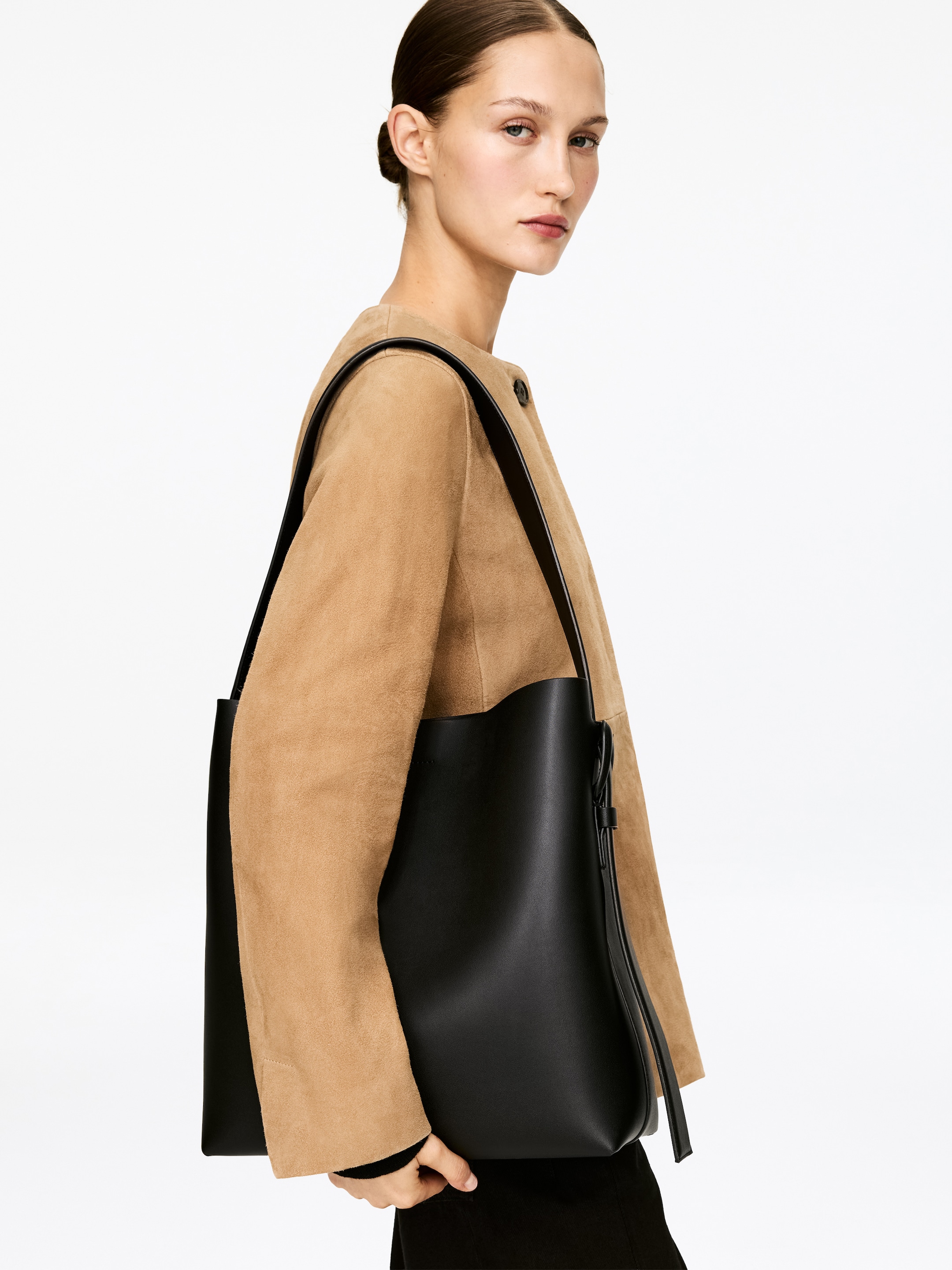 Agrandir l'image: Sac fourre-tout - Noir - FEMME | H&M FR 1