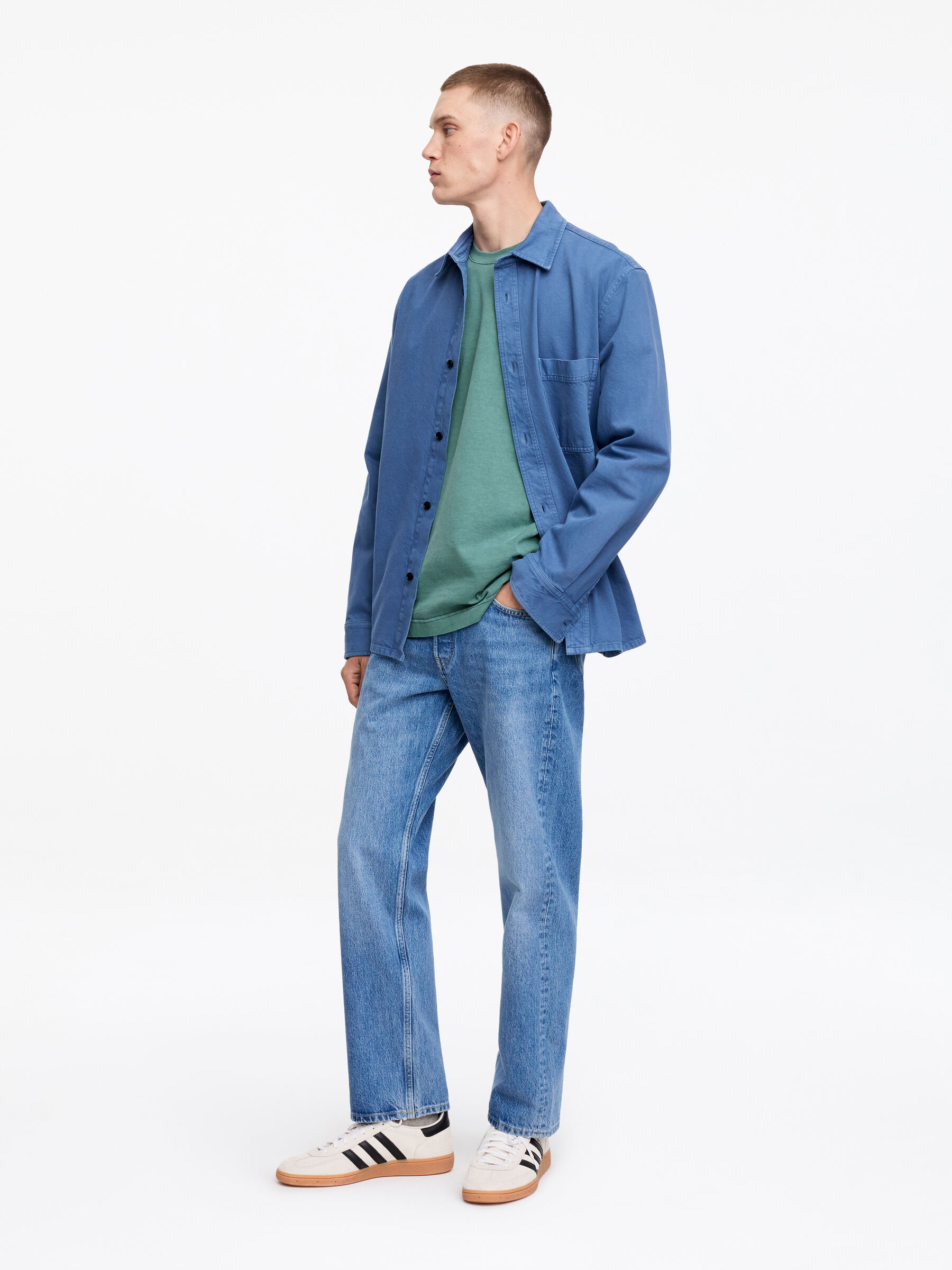 Langarmshirt - Grün - Regular Fit - Men - StillMedia/Lookbook - 2