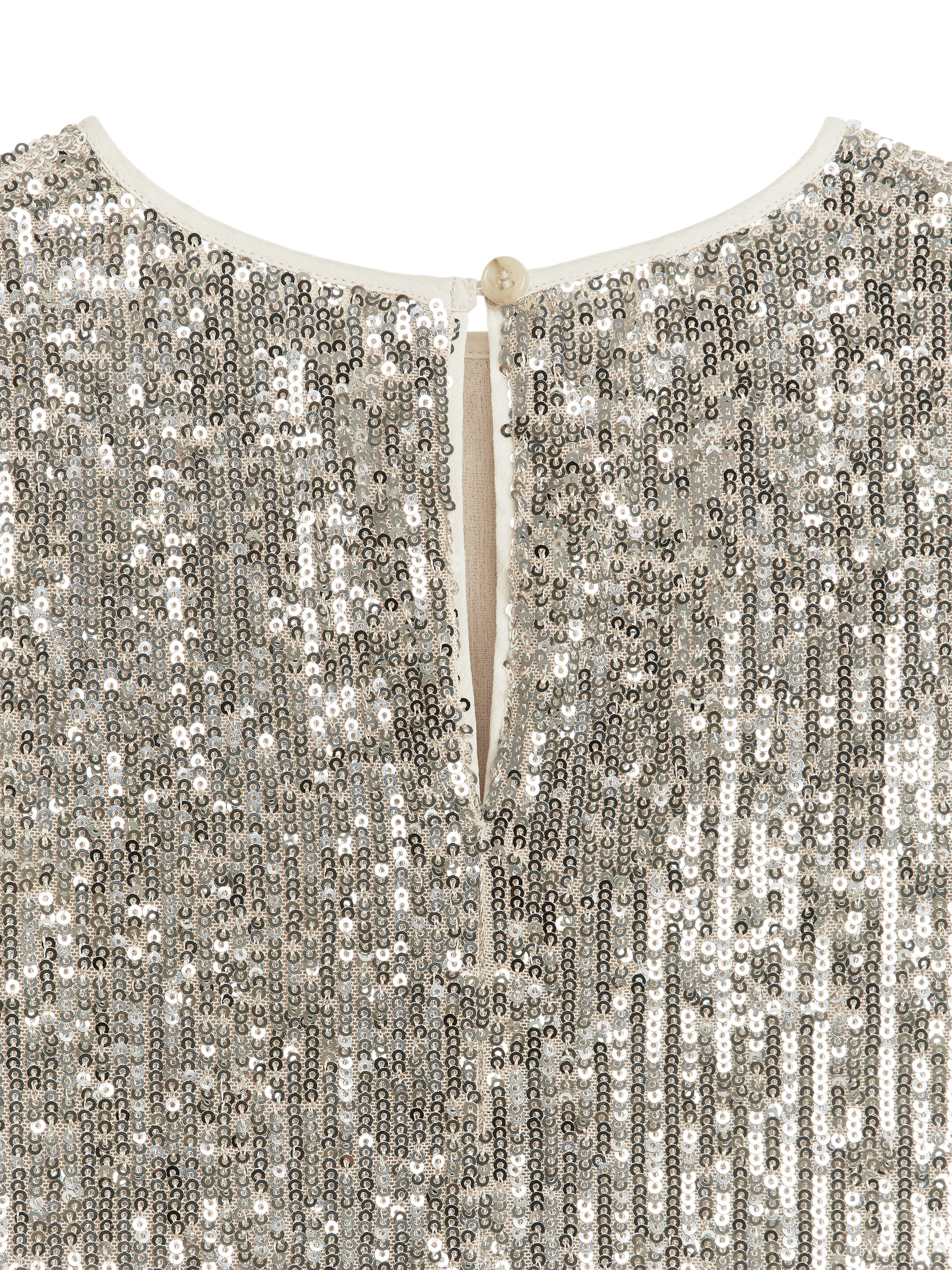 Ingrandisci l'immagine: Sequin Dress - Silver - BAMBINO | H&M CH 4