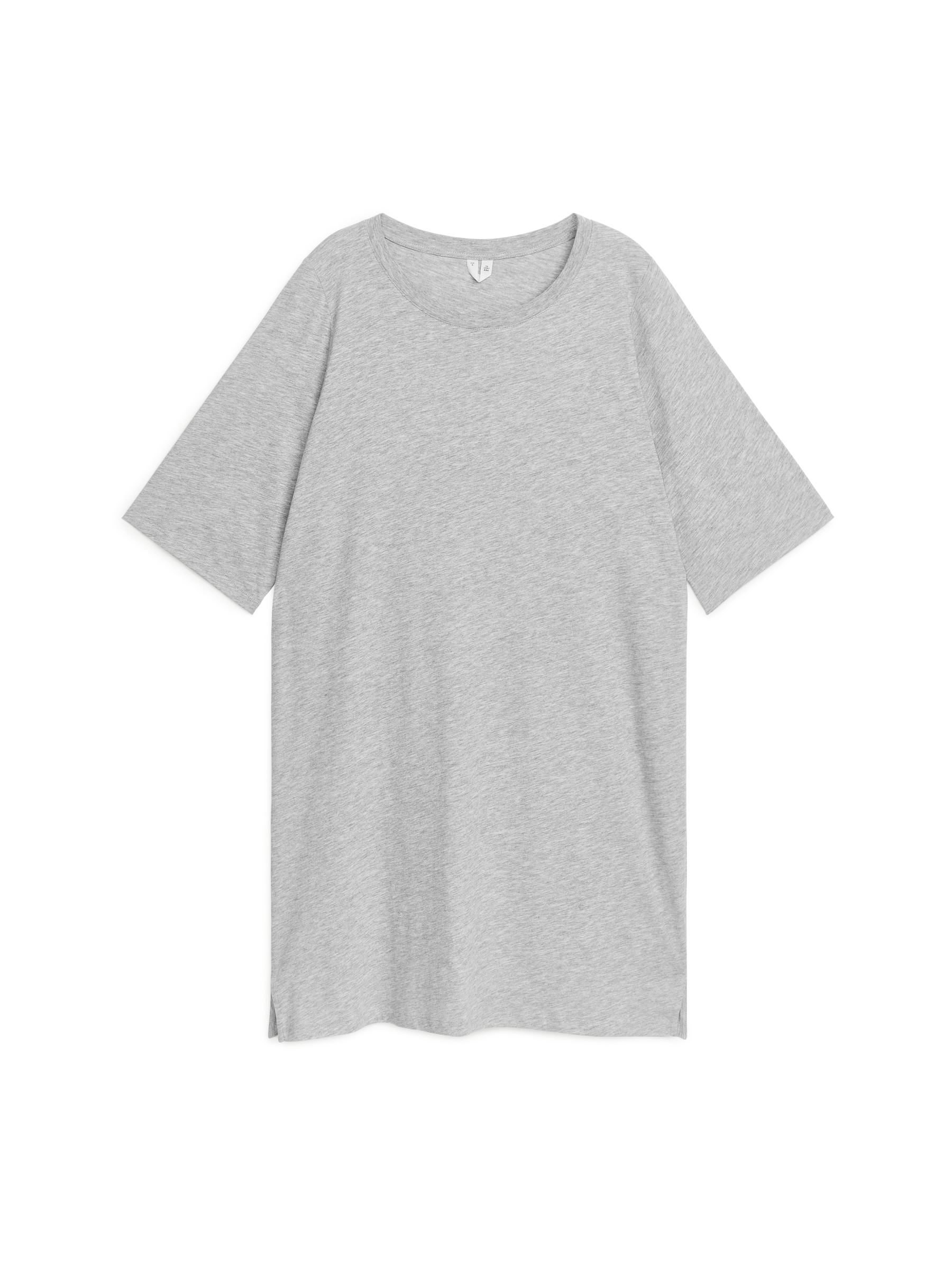 Schlaf-T-Shirt - Graumeliert - Loose Fit - Damen - StillMedia/DescriptiveStillLife - 1