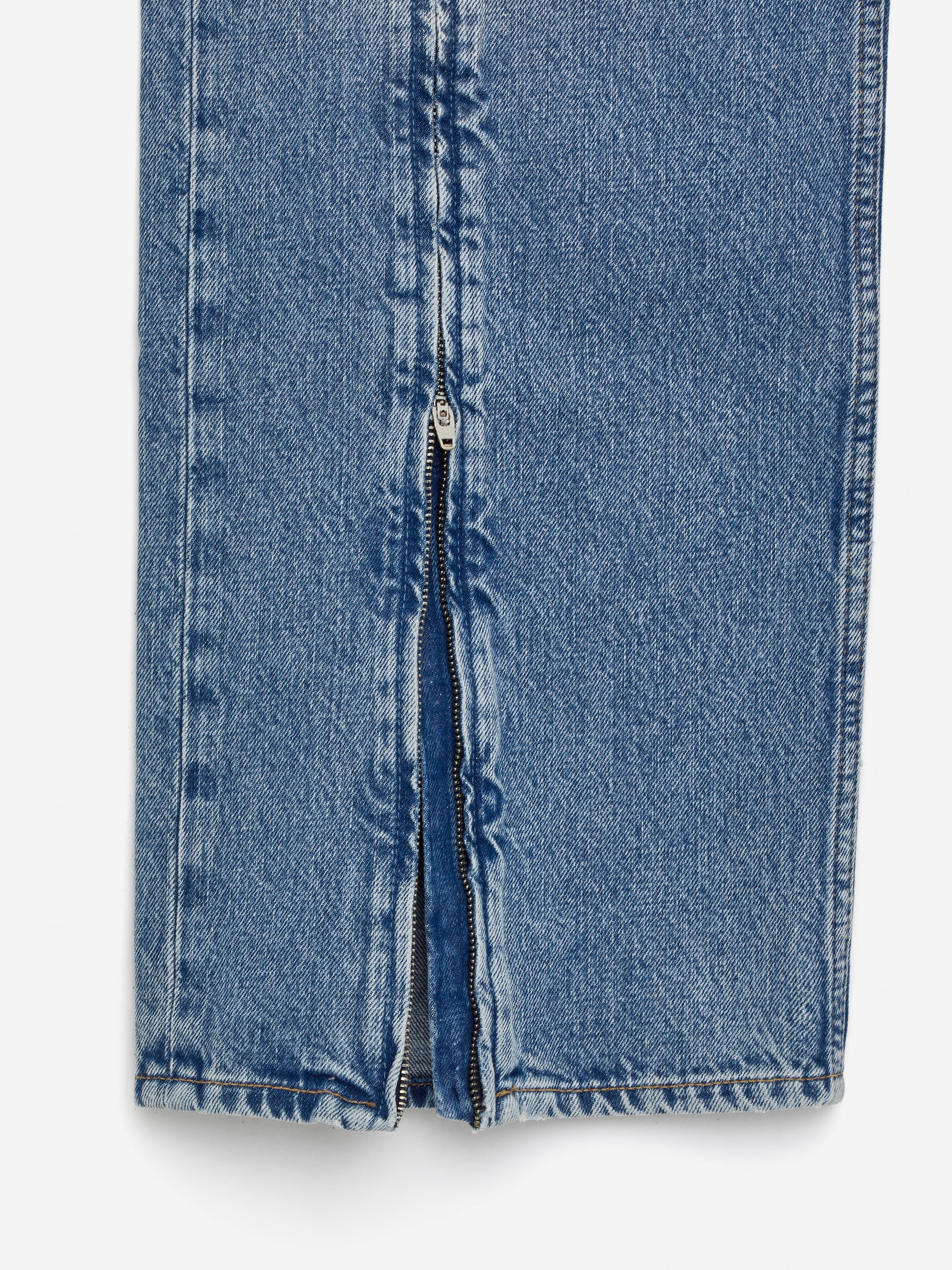 CORAL Wide jeans - Mellanblå - Relaxed fit - Women - StillMedia/DescriptiveDetail - 1