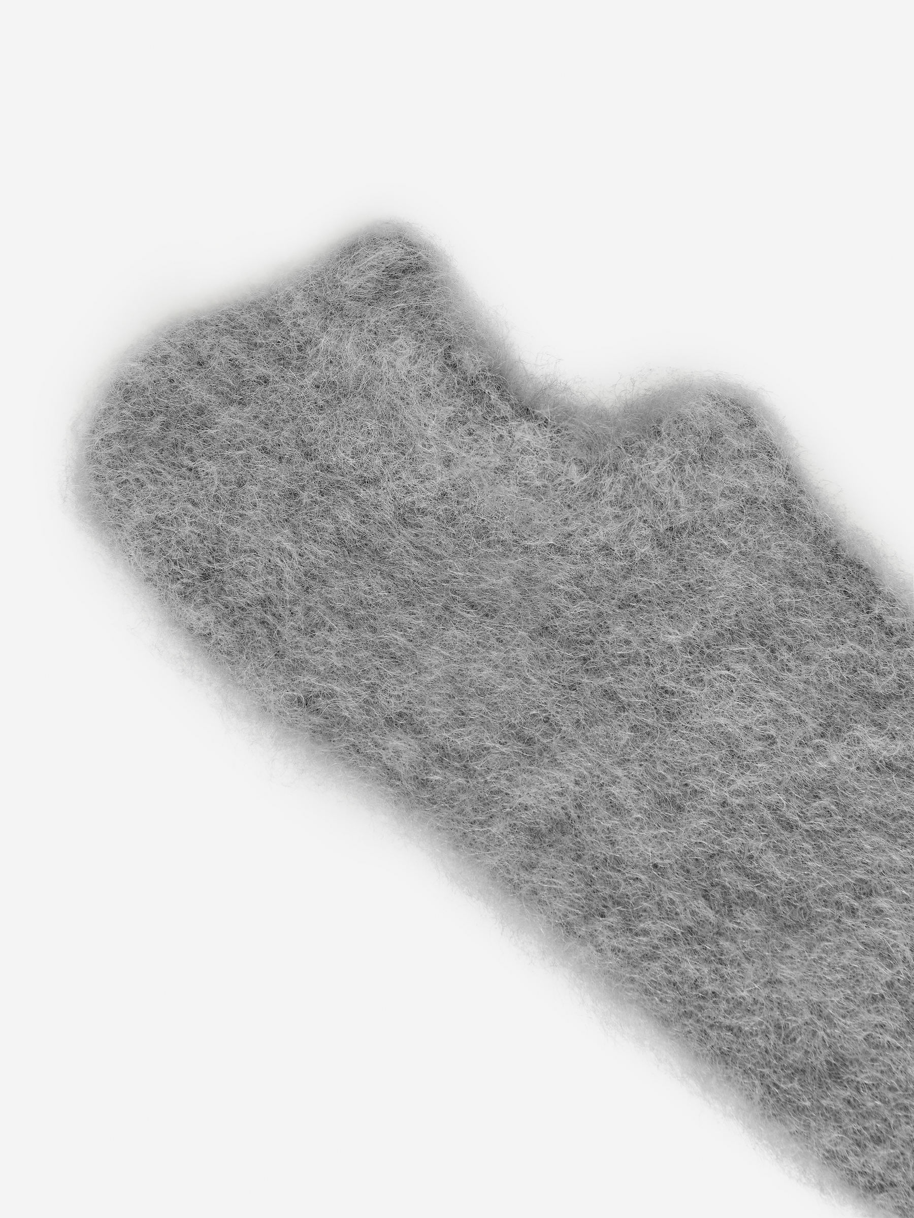Socken aus Mohair und Wolle - Grau - Damen - StillMedia/DescriptiveDetail - 4