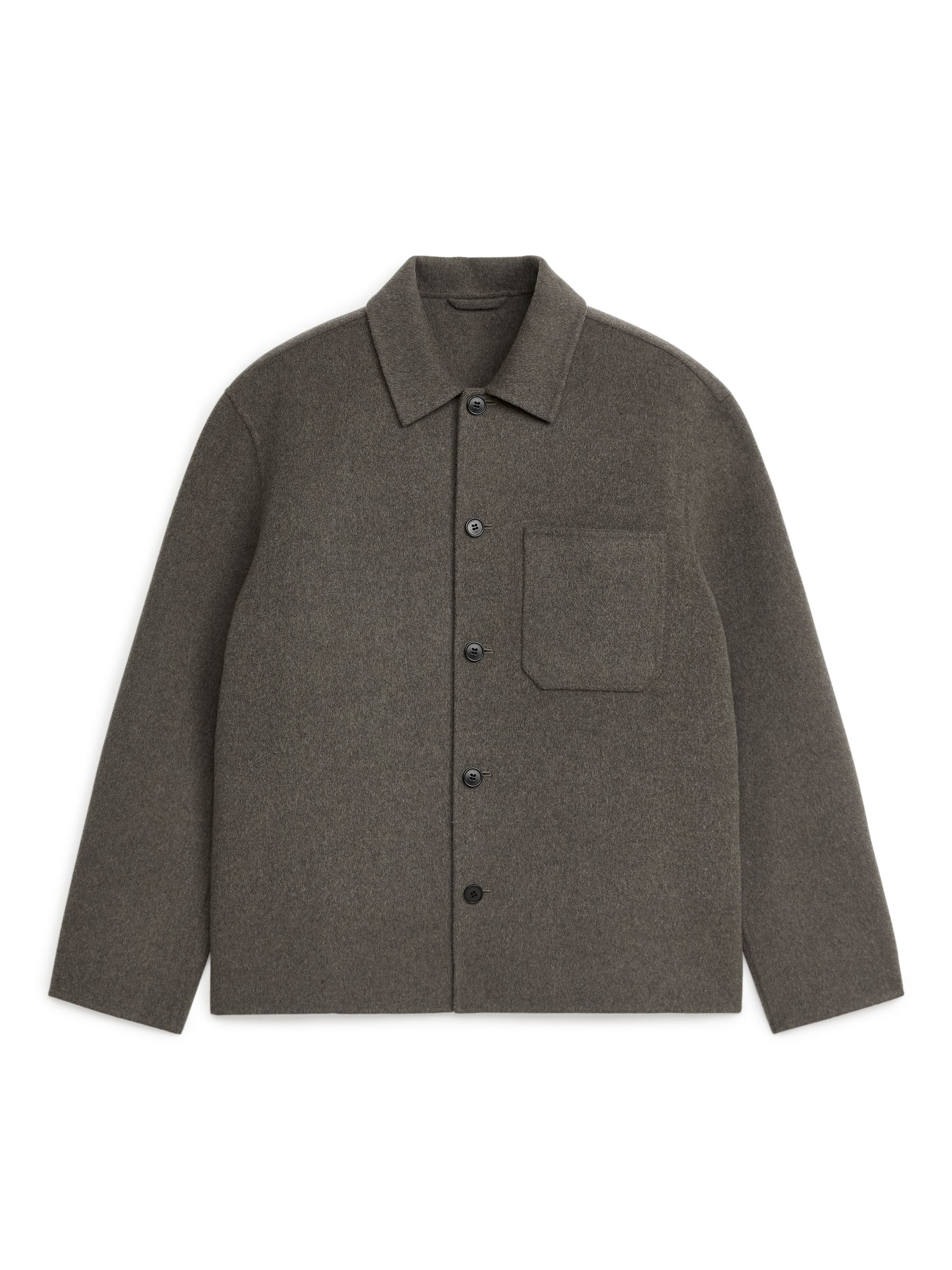 Doublé-Overshirt - Khaki - Loose Fit - Herren - StillMedia/DescriptiveStillLife - 1