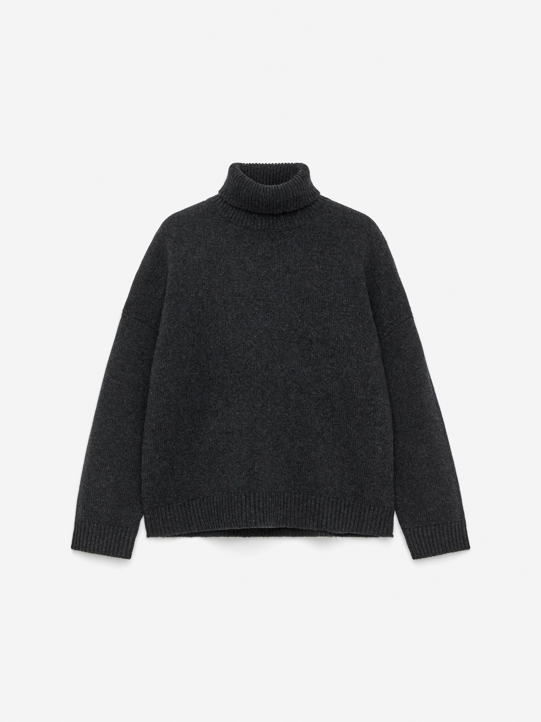 Agrandir l'image: Pull col roulé en laine - gris - HOMME | H&M FR 5