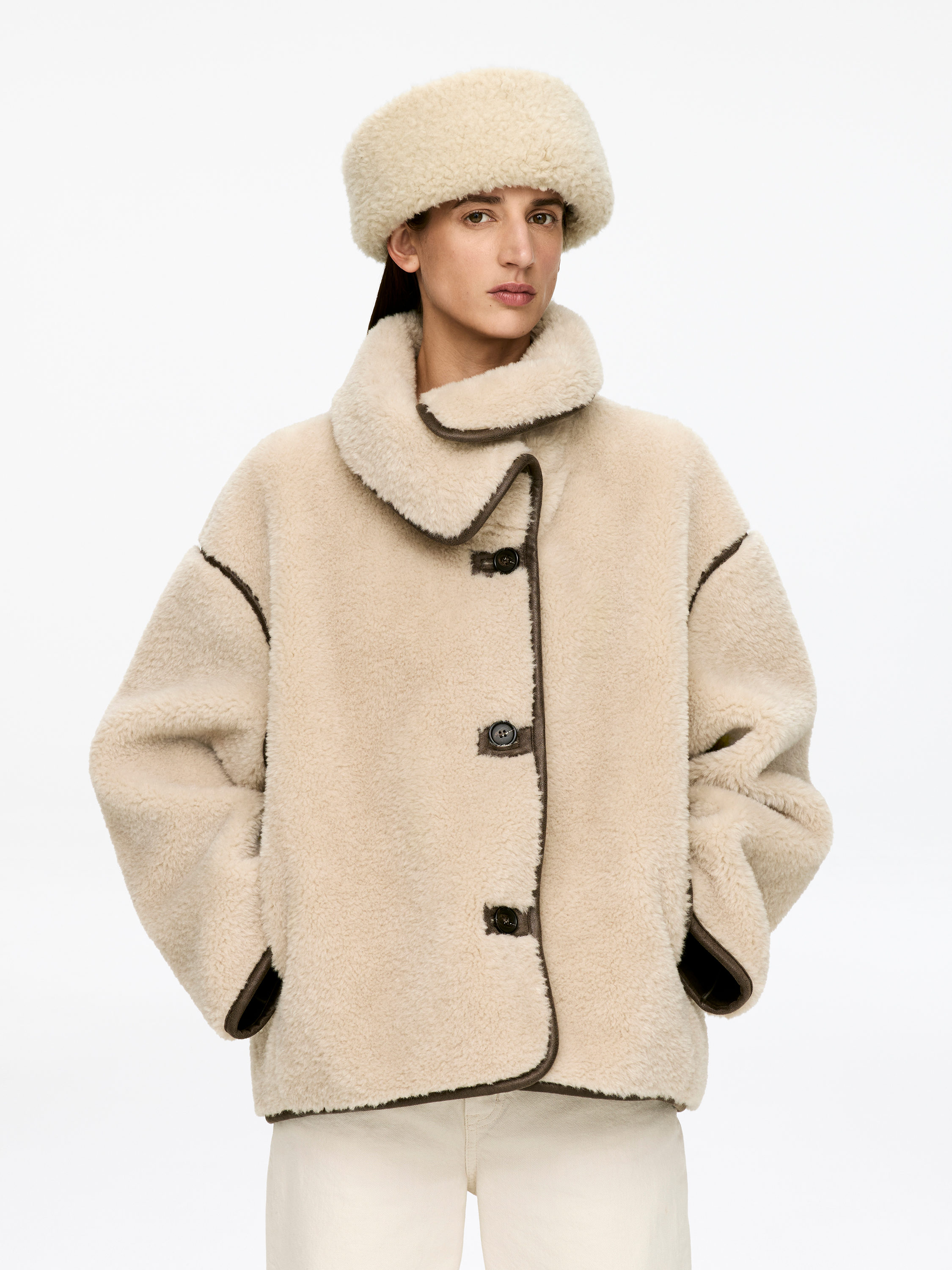 Teddy Hat - Light Beige - Women - StillMedia/Lookbook - 7