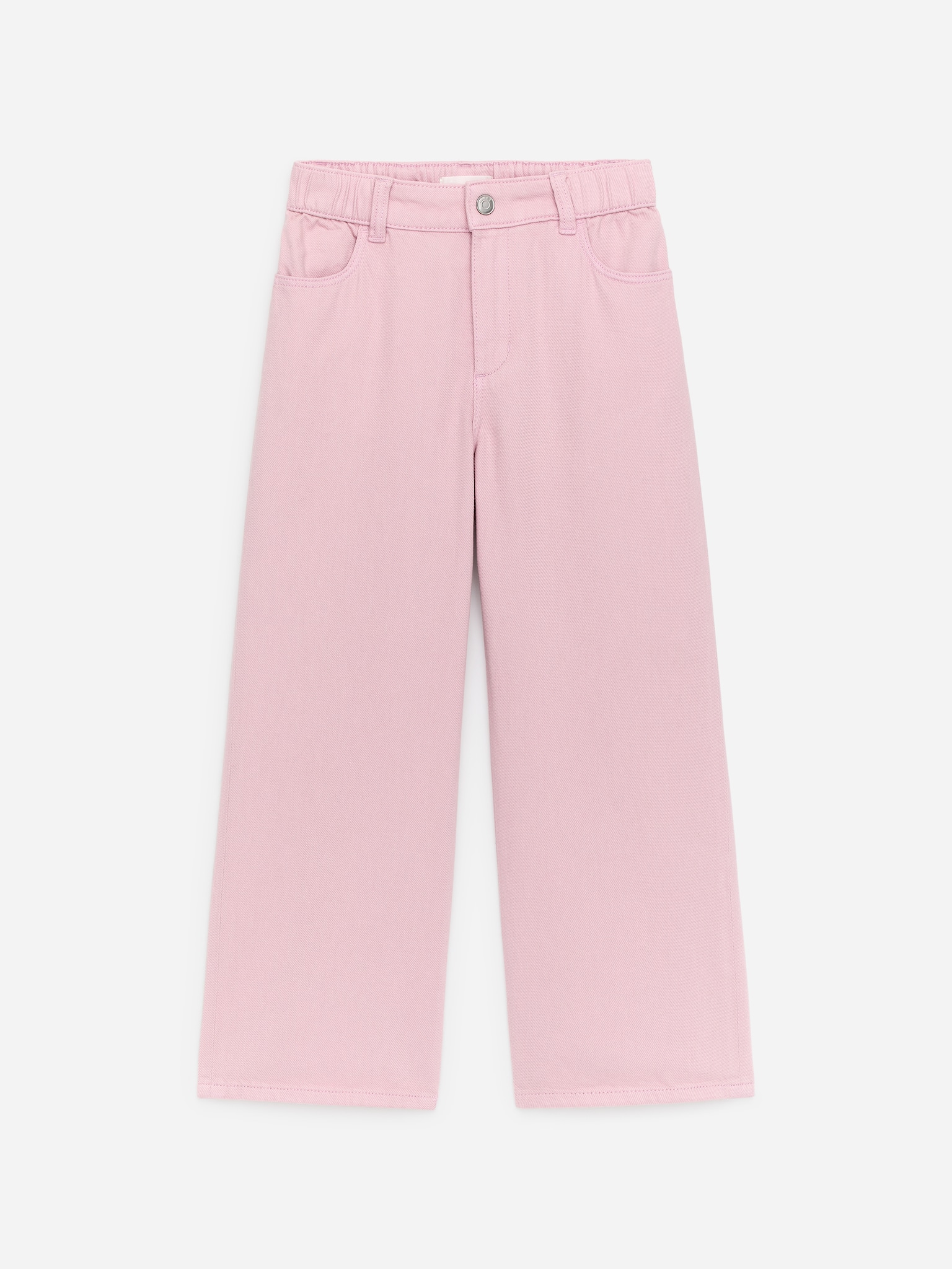 Byxa i denim med vida ben - Rosa/Röd/Lila/Svart/Blå/Gul/Lila