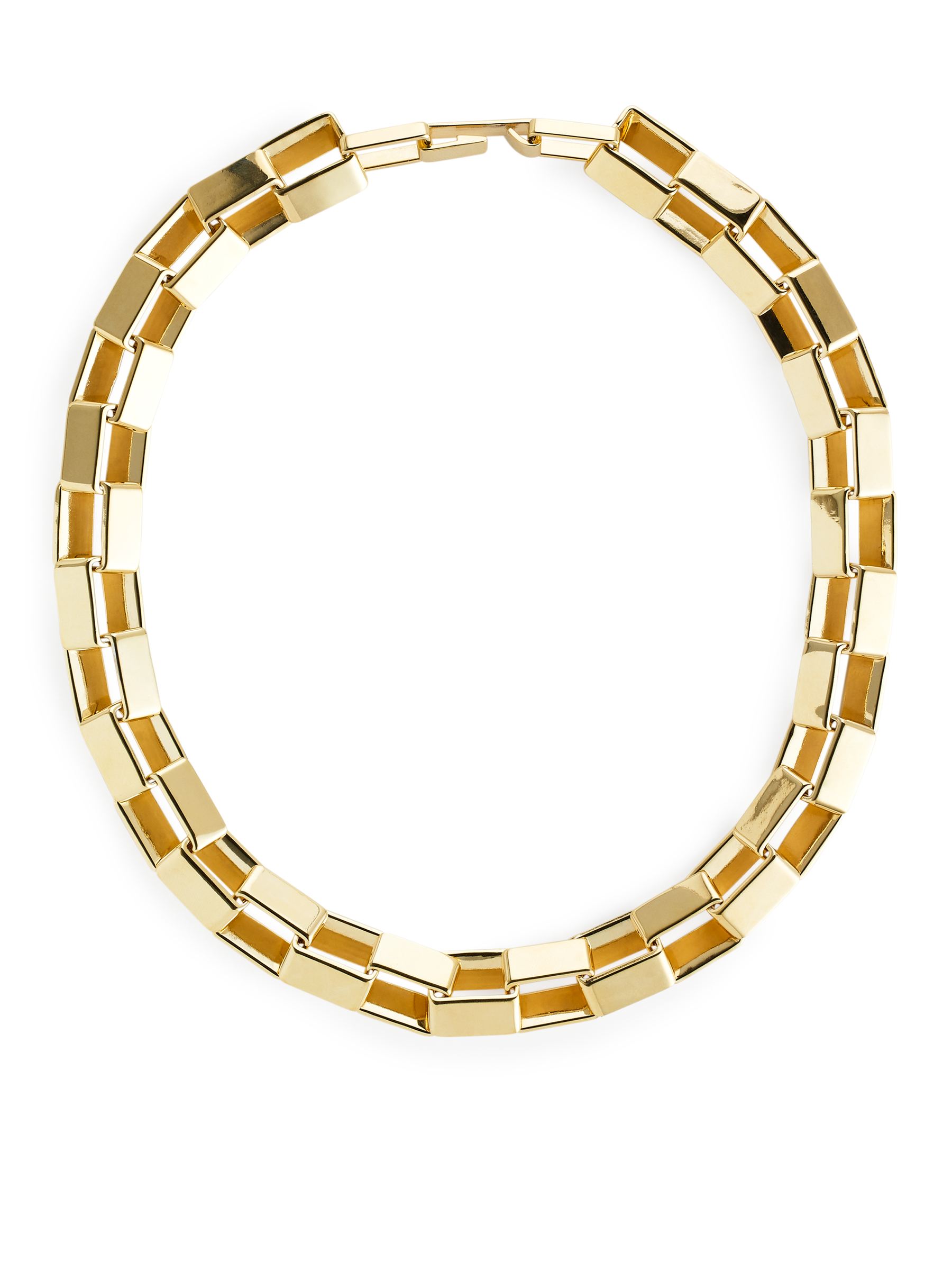 Klobige Halskette mit Goldauflage - Gold - Damen - StillMedia/DescriptiveStillLife - 1
