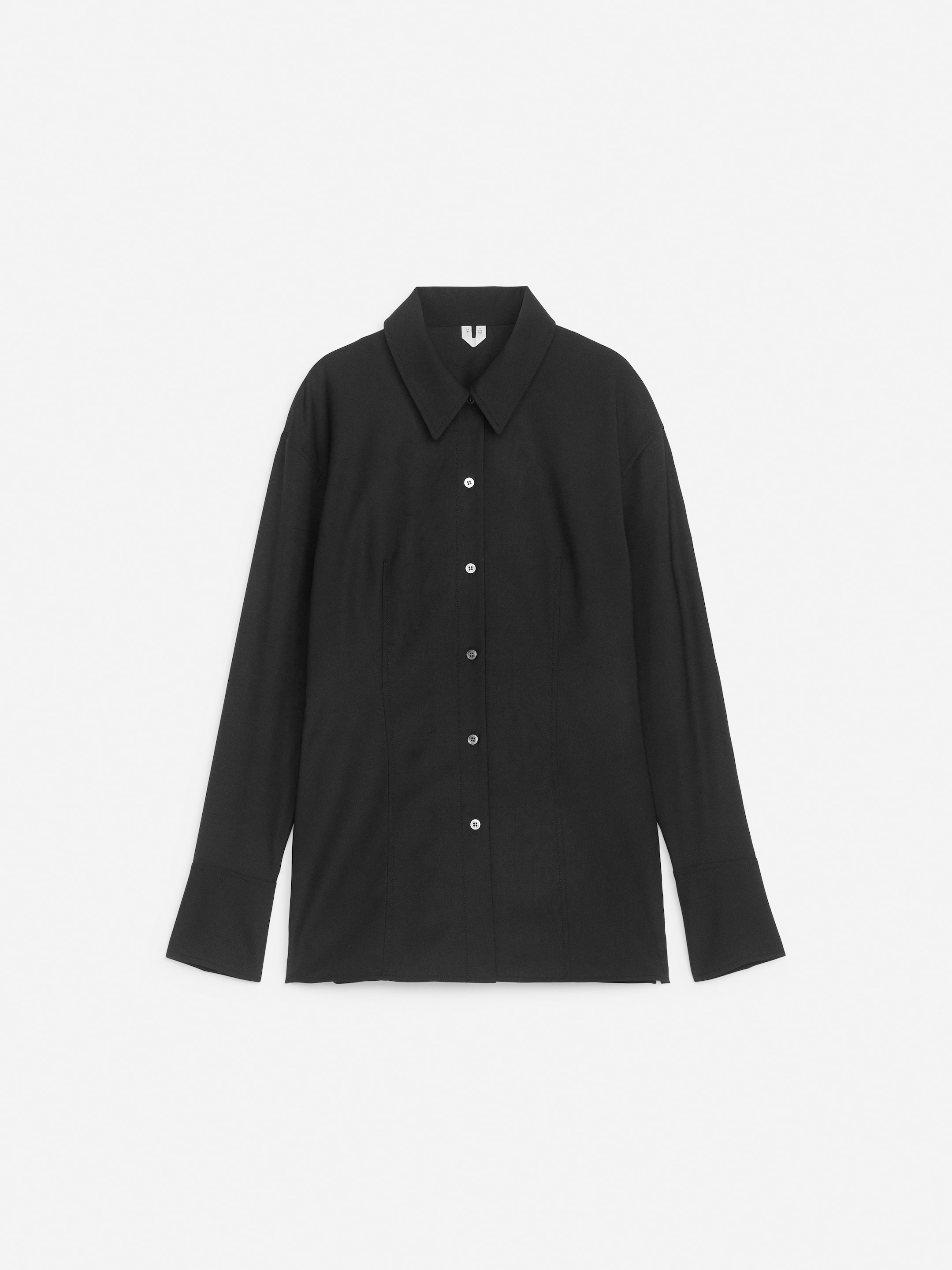 Zobacz większy obraz: Dopasowana koszula - Czarny - ONA | H&M PL 1