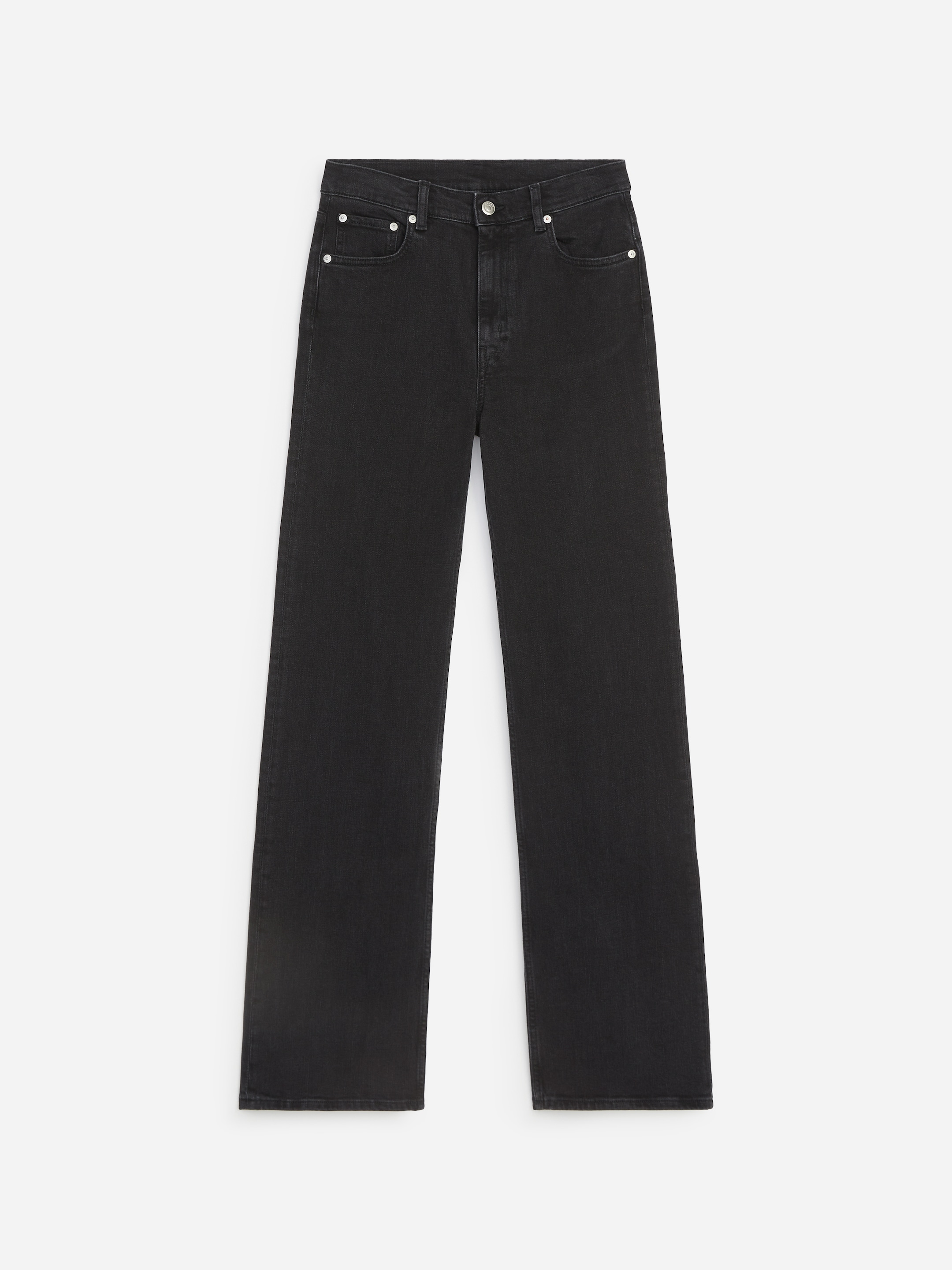 LINDEN Bootcut Jeans - Washed Black - Slim fit - women - StillMedia/DescriptiveStillLife - 1