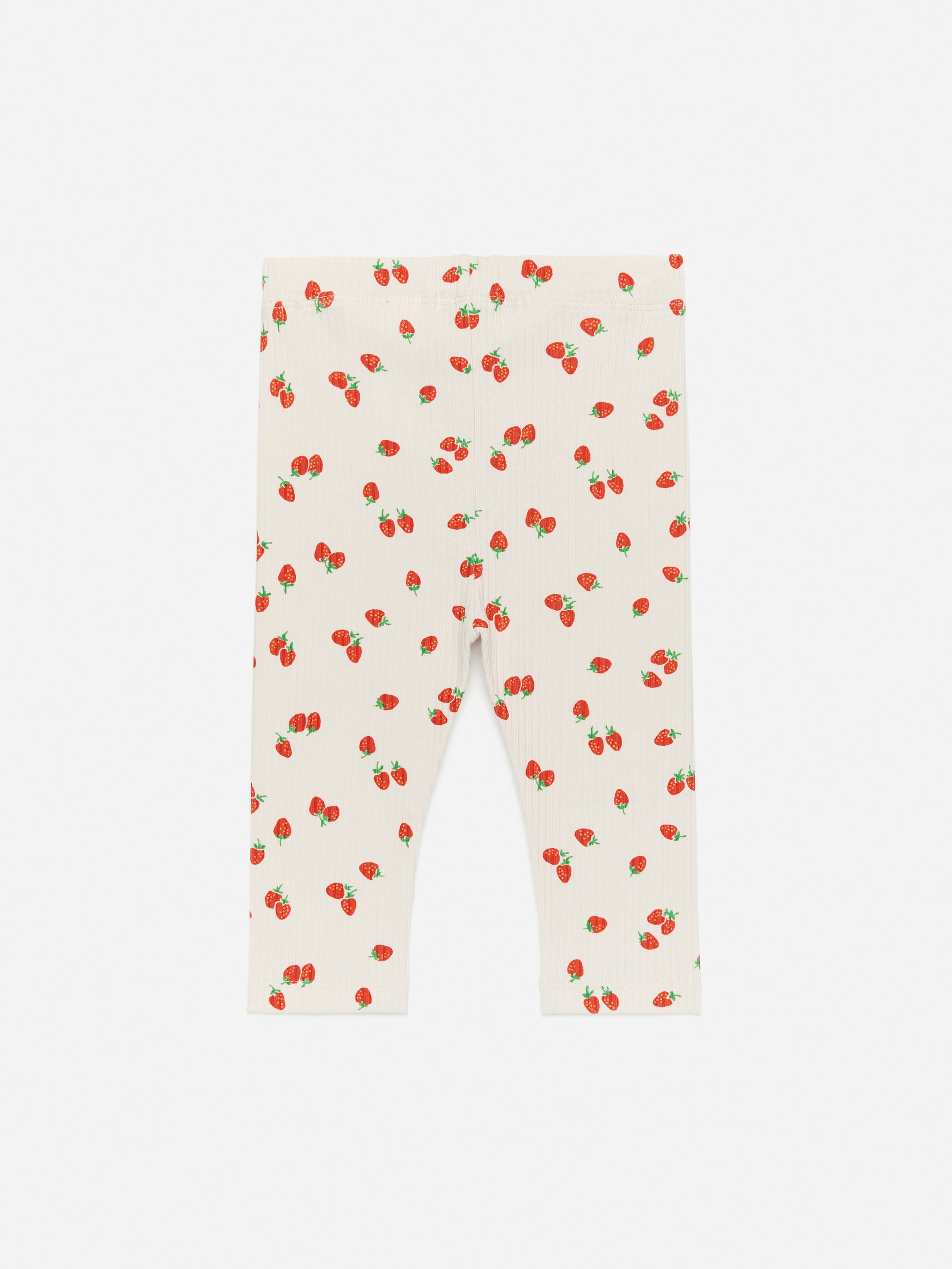Gerippte Leggings - Weiß - Slim Fit - Children - StillMedia/DescriptiveStillLife - 3