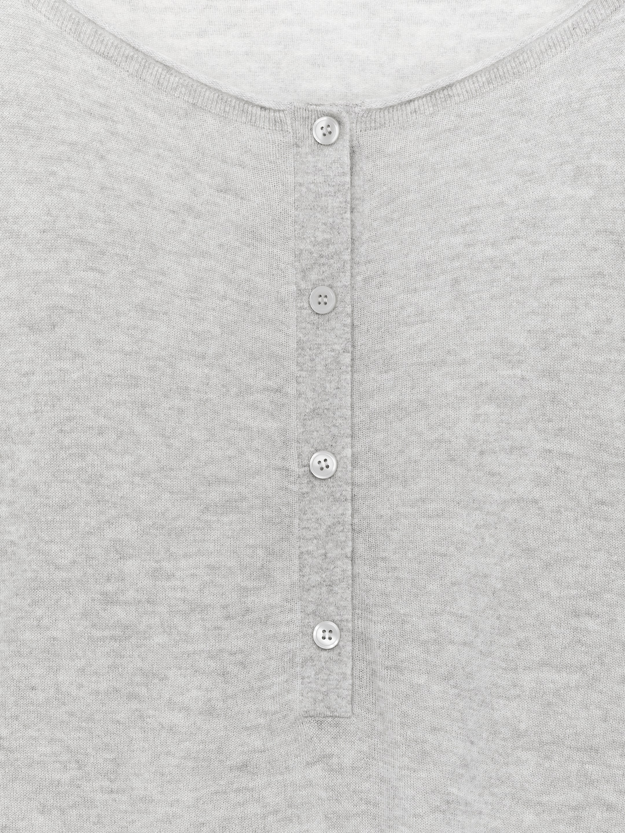 Topp i ren kashmir - Grå - Loose fit - Women - StillMedia/DescriptiveDetail - 2