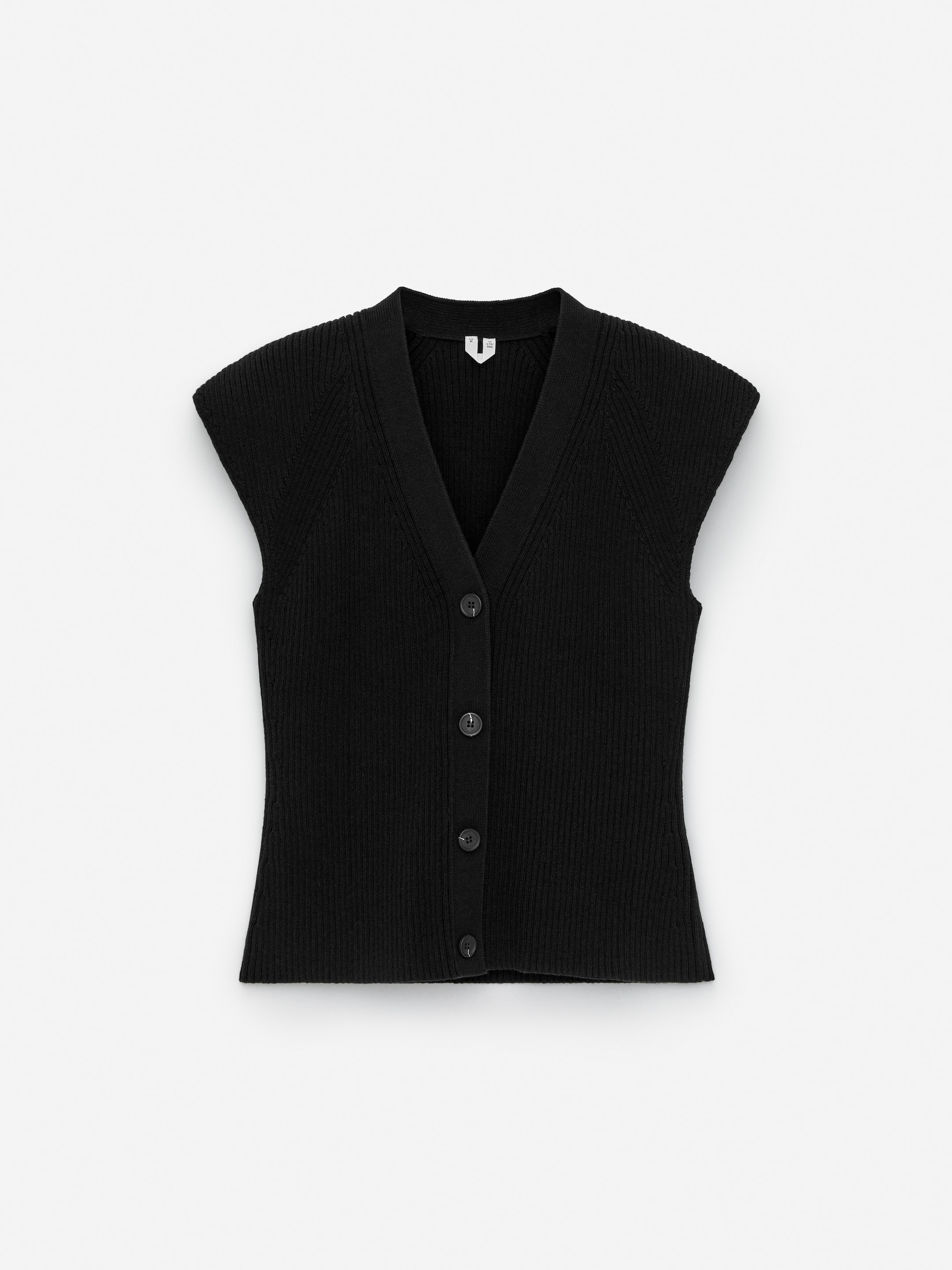 View larger image: Knitted Sleeveless Top - Black - Ladies | H&M GB 1