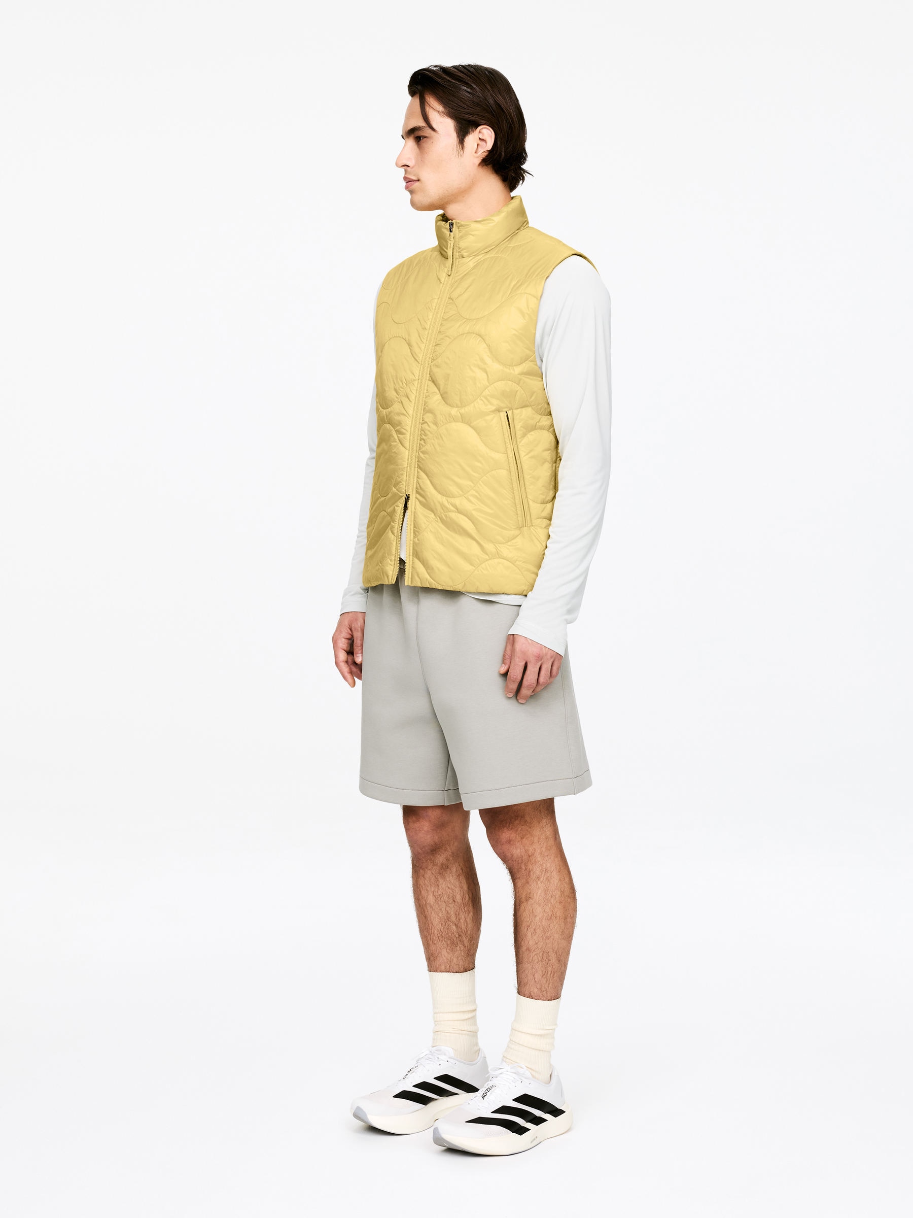 Padded Vest - Yellow - Regular fit - Men - StillMedia/Lookbook - 5