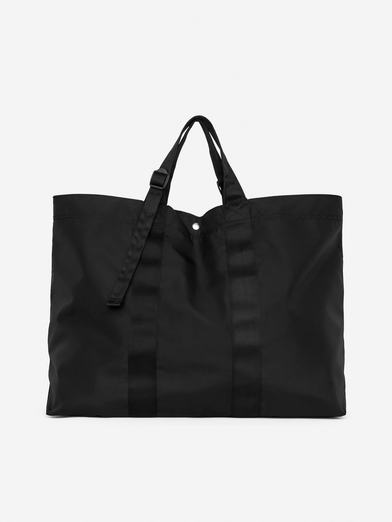Nylon Tote - Black - 2