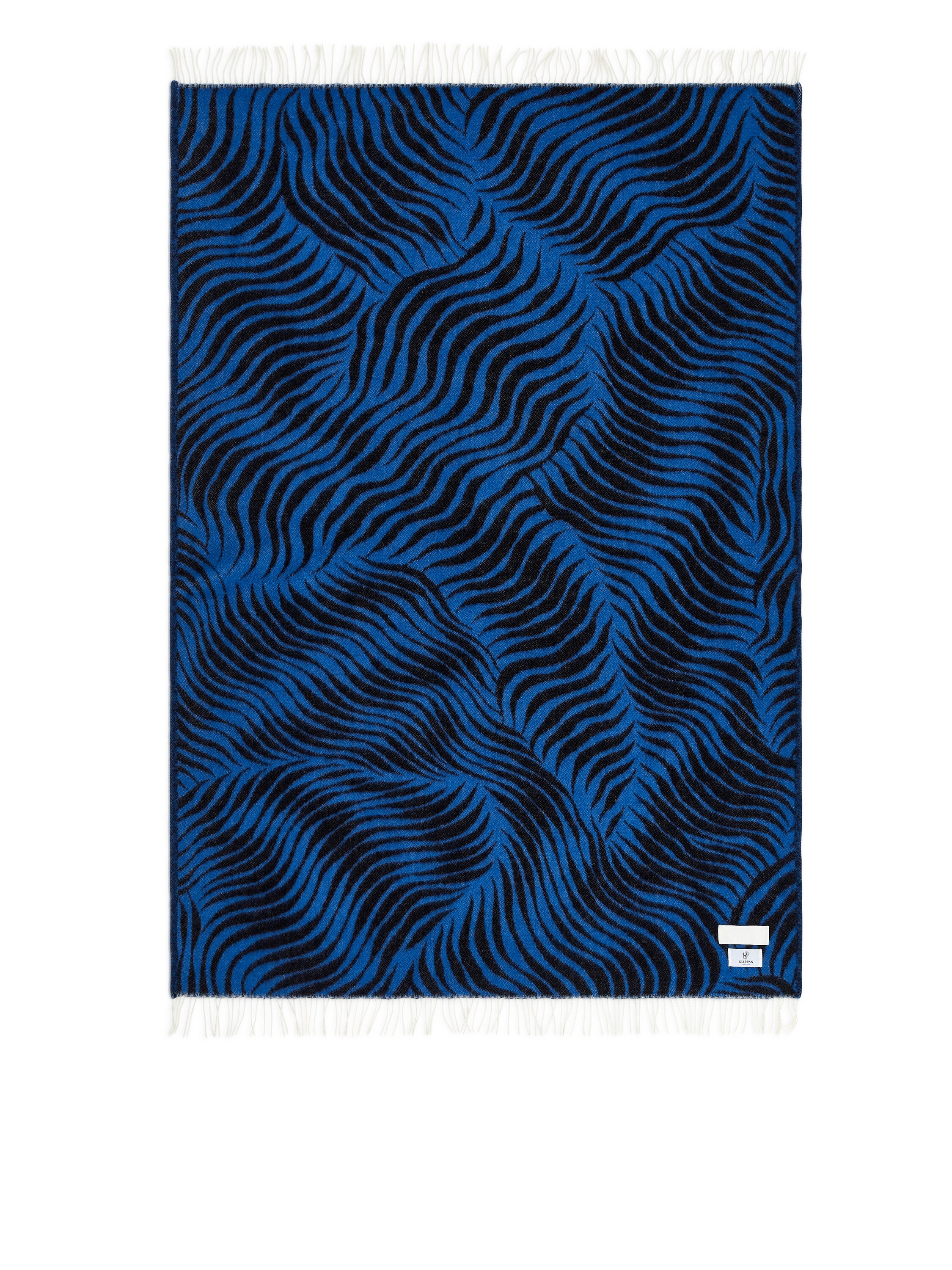 ARKET Klippan Blanket 青 Klippan Wool Blanket – Blue/White – Homeware – ARKET EU