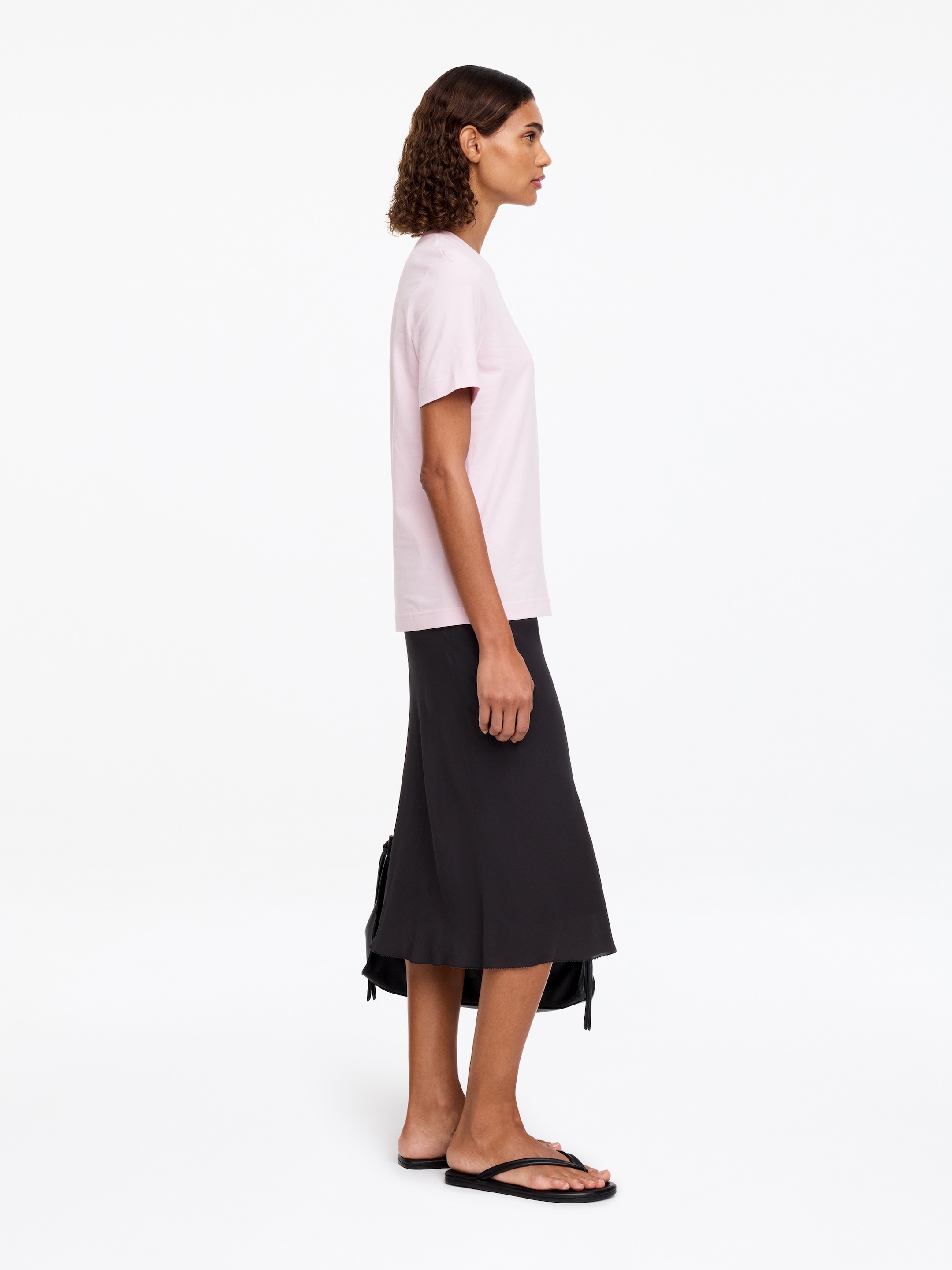 T-shirt Signature a maniche corte - Rosa - Regular fit - Women - StillMedia/Lookbook - 2