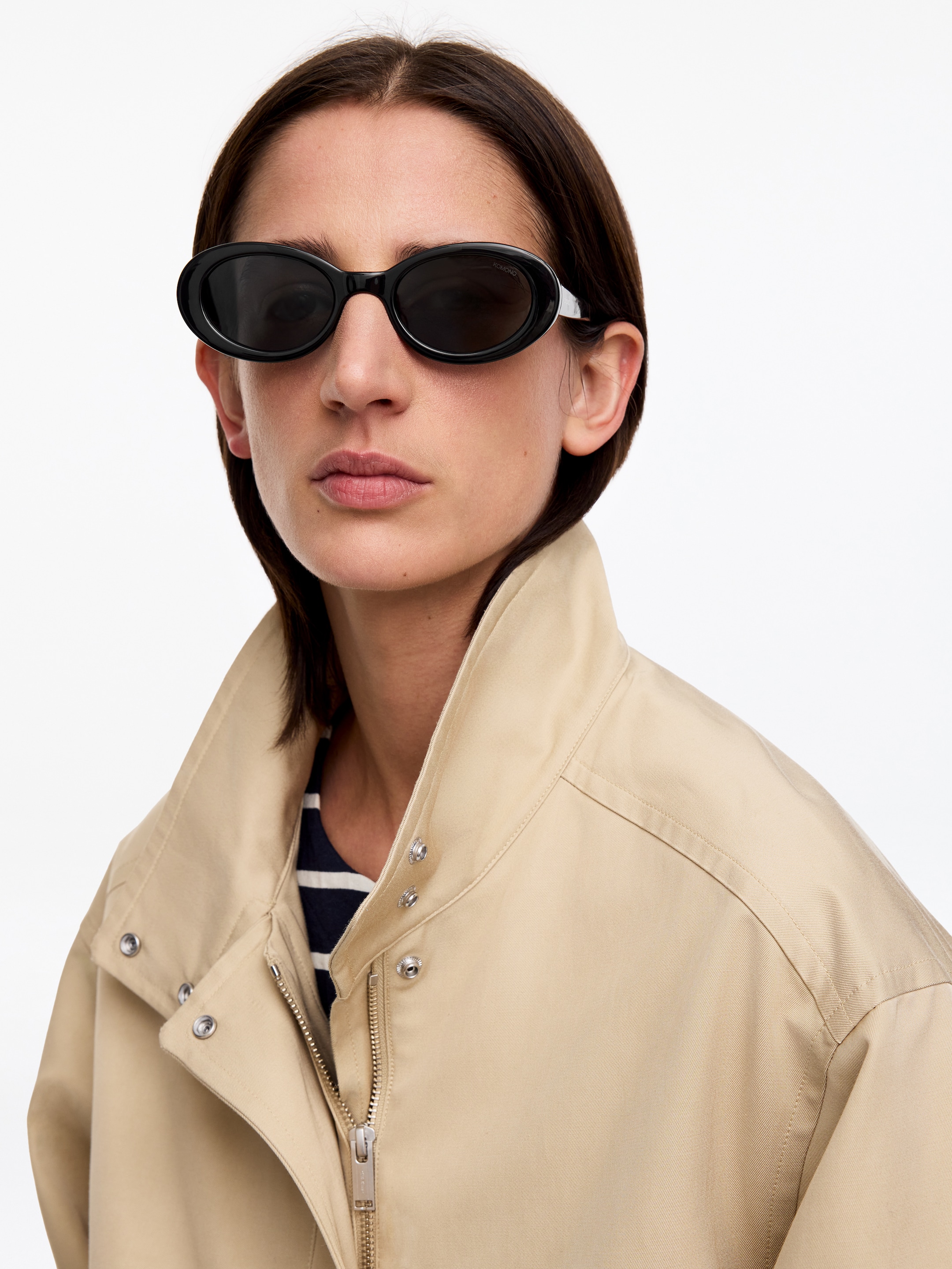 Okulary przeciwsłoneczne Ana marki KOMONO - Black - Women - StillMedia/Lookbook - 4