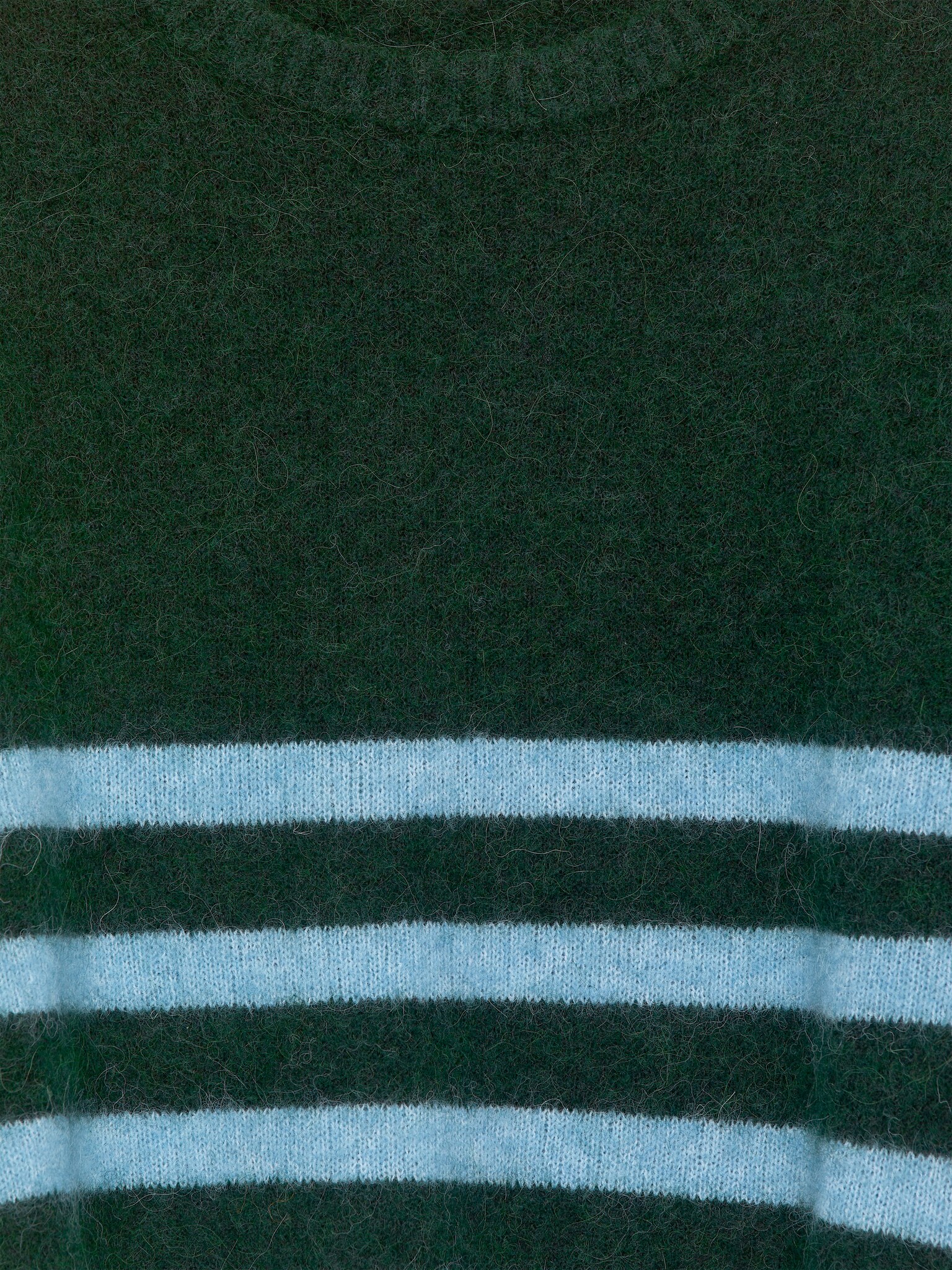 Alpaca-Wool Blend Jumper - Green/Turquoise - 2