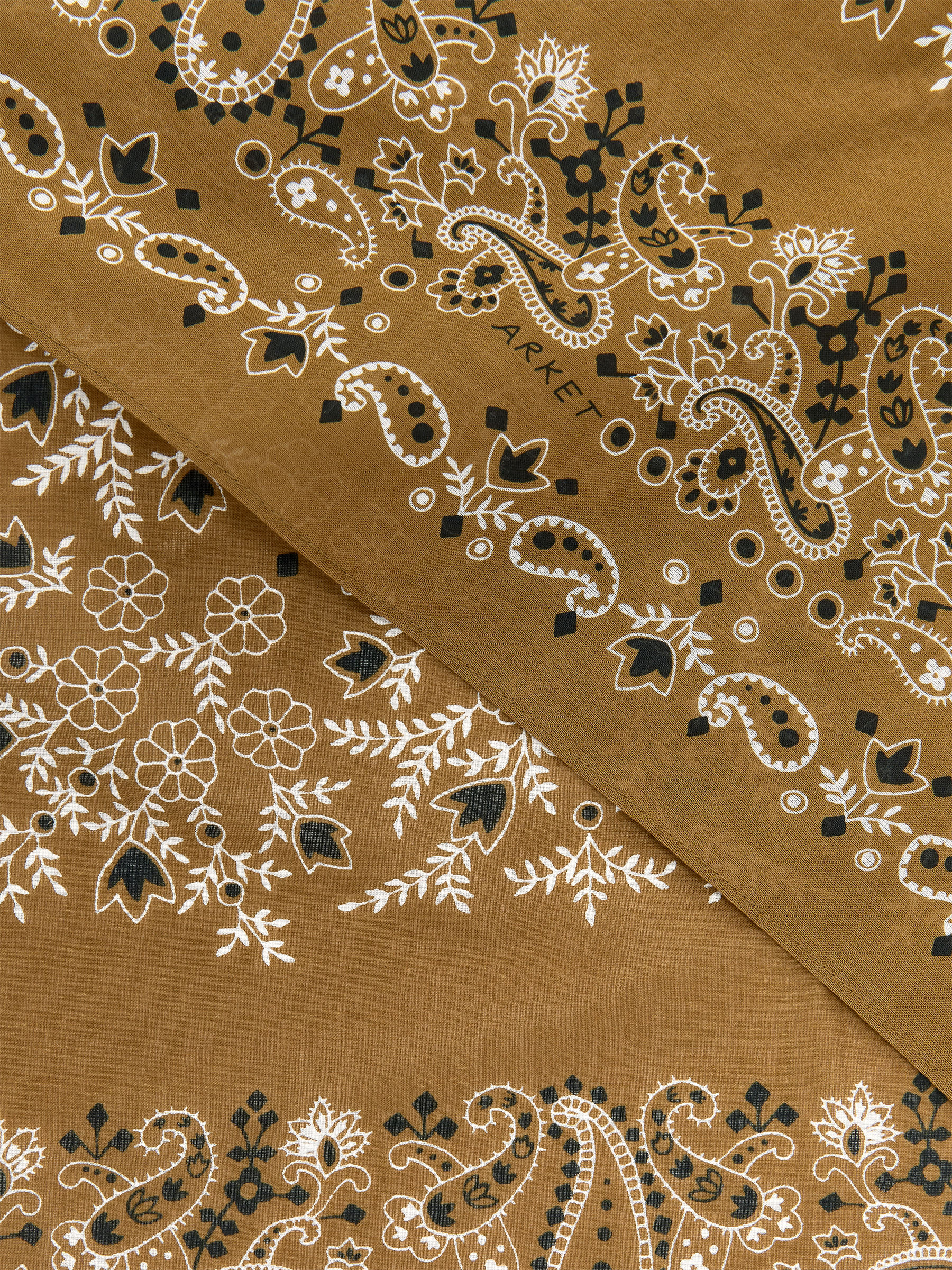 Cotton Scarf - Brown - Women - StillMedia/DescriptiveDetail - 1