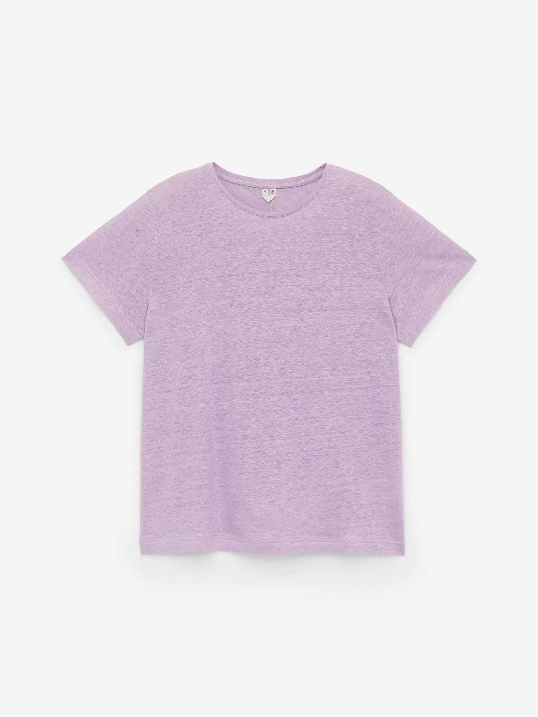 Linen Jersey T-Shirt-#B4A7BF-15121