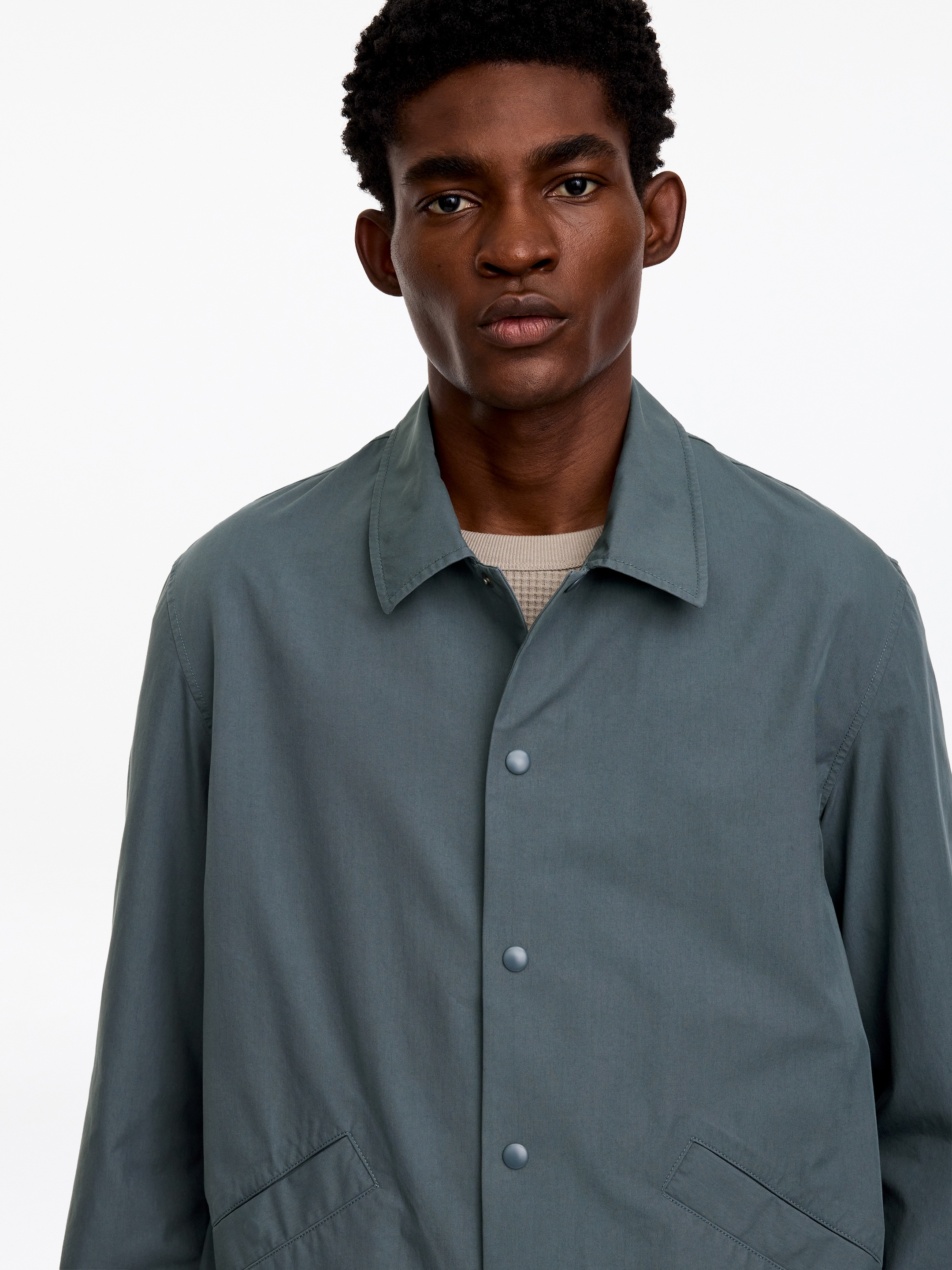 ARKET ACTIVE Coachjacke - Grau - Regular Fit - men - StillMedia/Lookbook - 6