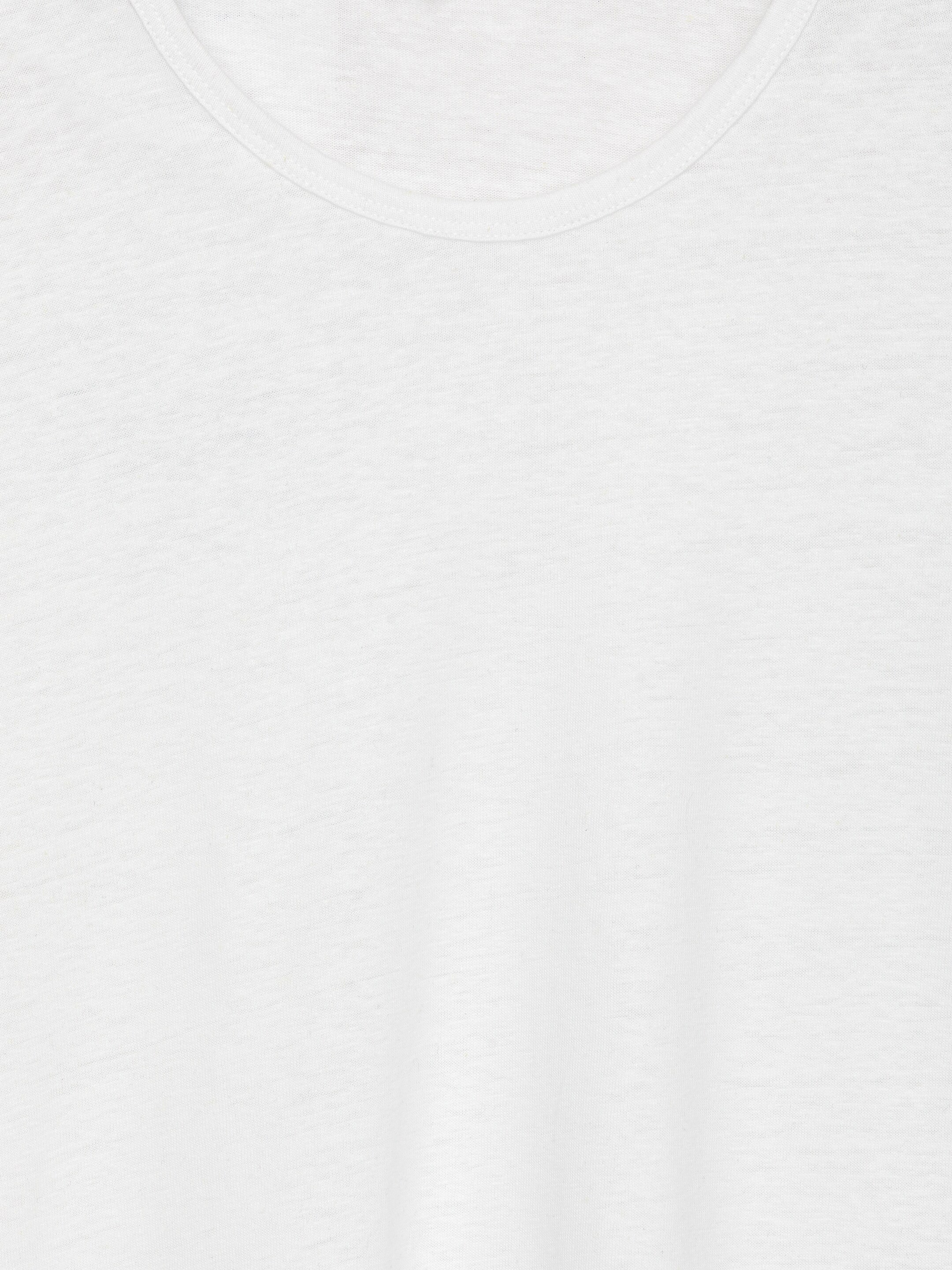 Größeres Bild ansehen: T-Shirt aus Leinenmischung - Weiß - Ladies | H&M DE 2