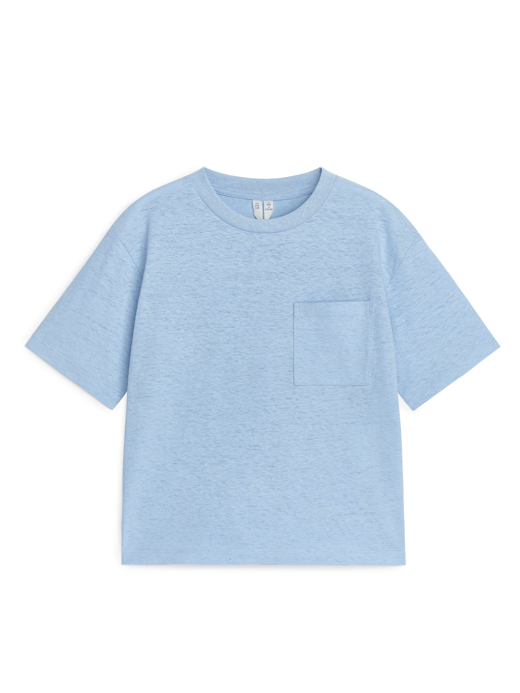 Legeres T-Shirt aus Leinenmix - Hellblau - Loose Fit - Kinder - StillMedia/DescriptiveStillLife - 1