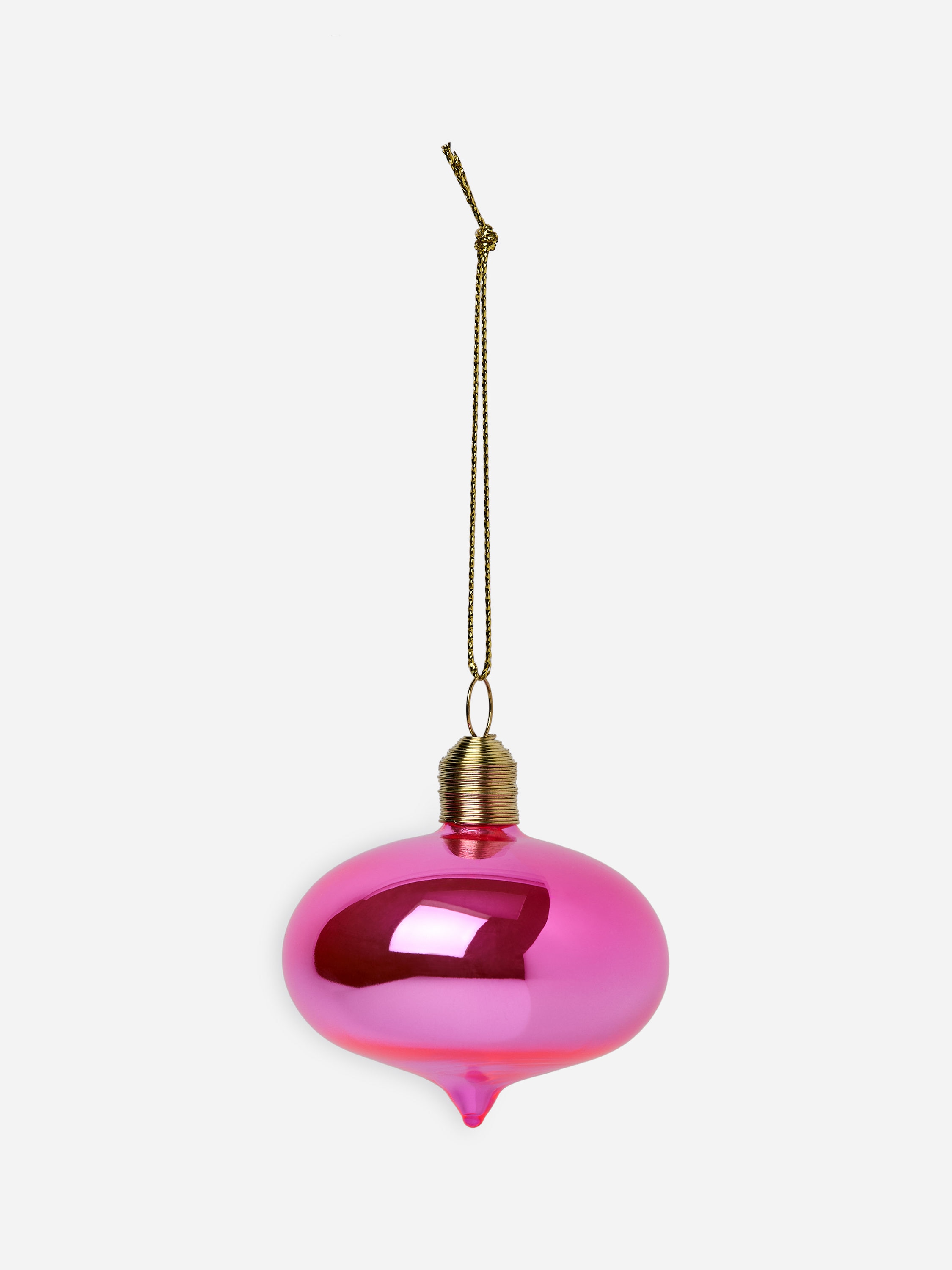 Glass Bauble-#CC6DA7-17462