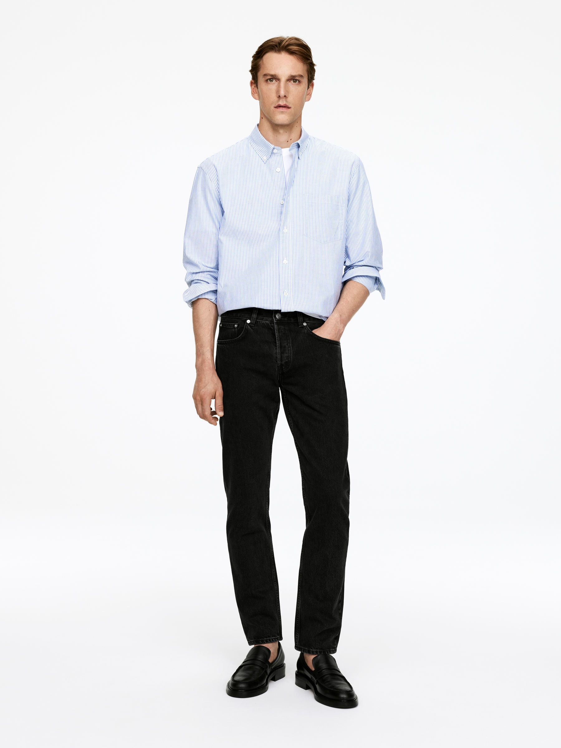 PARK Regular Straight Jeans-#272627-16117
