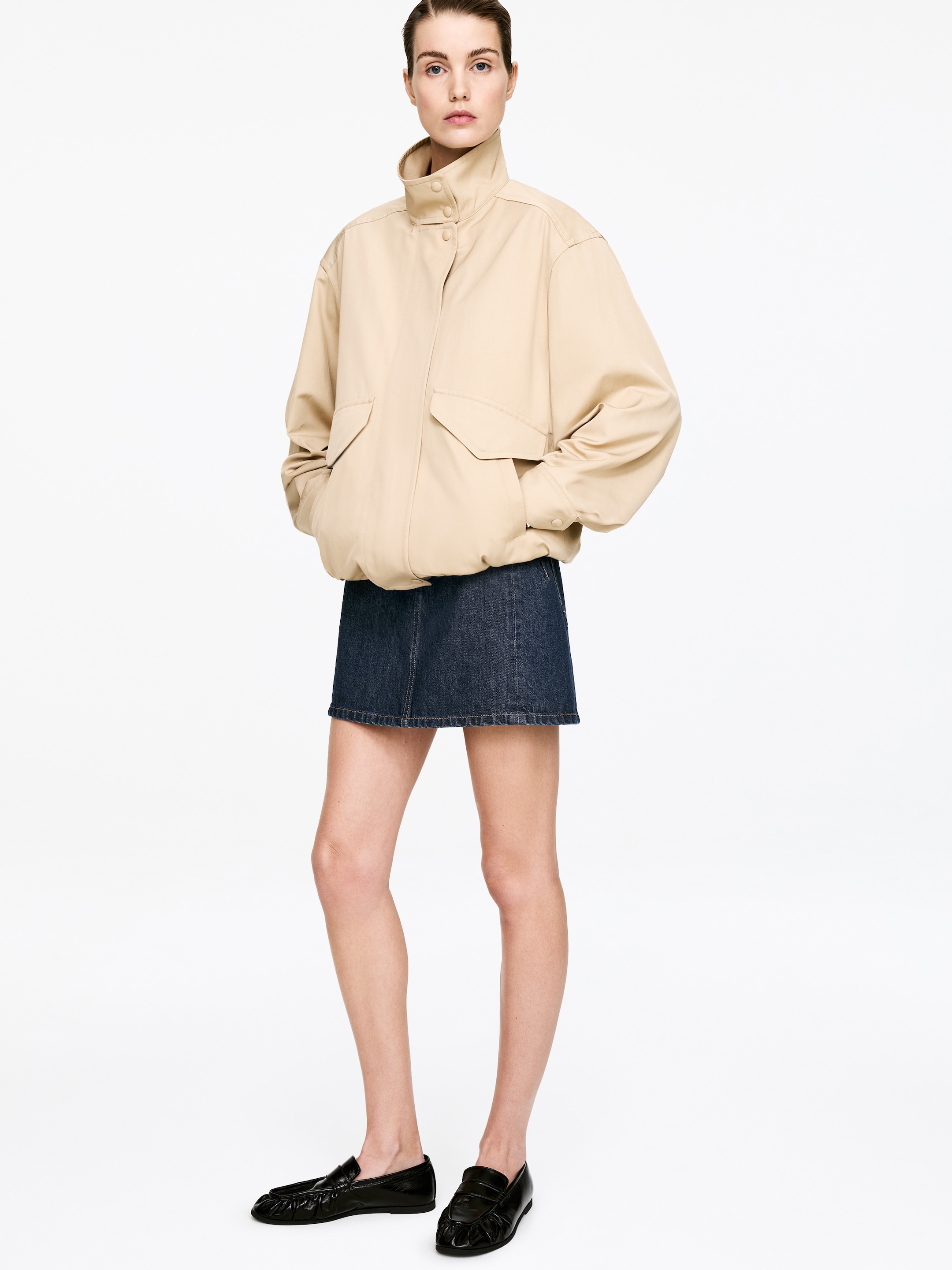 Denim Mini Skirt - Blue - Regular fit - Women - StillMedia/Lookbook - 6