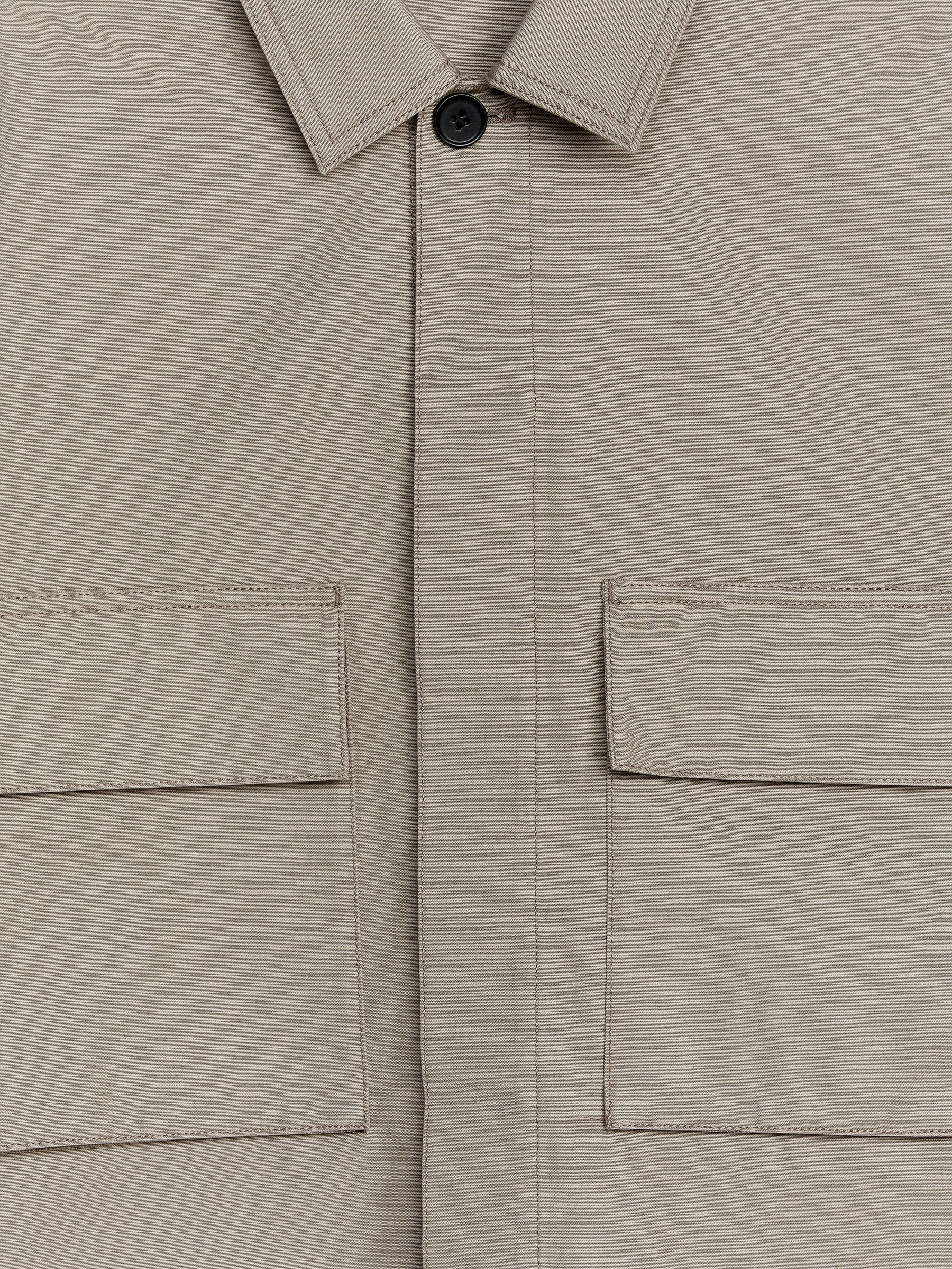 Overshirt aus Baumwollcanvas - Taupe - Loose Fit - Men - StillMedia/DescriptiveDetail - 1