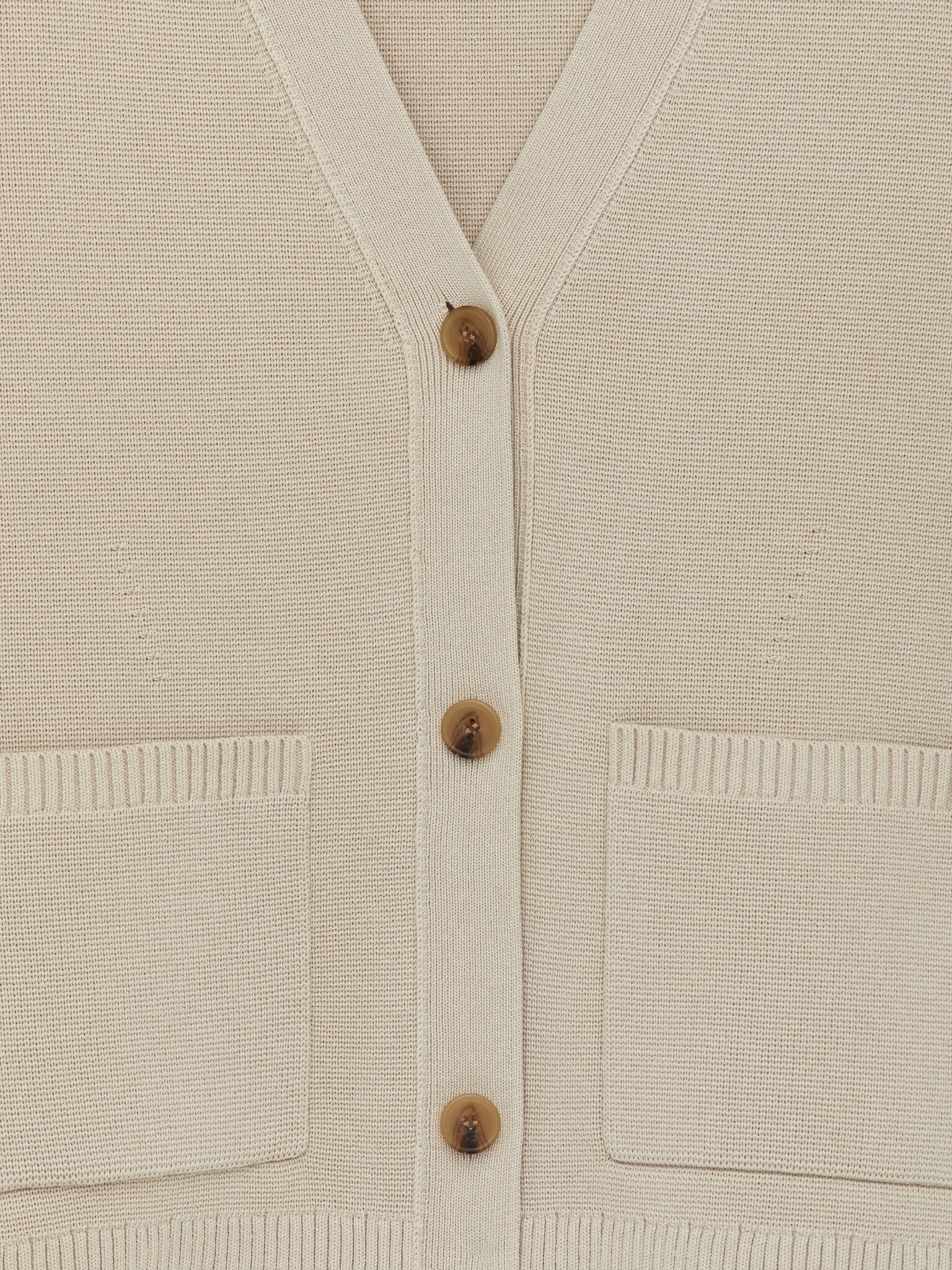 Gilet en coton - Taupe clair - 2