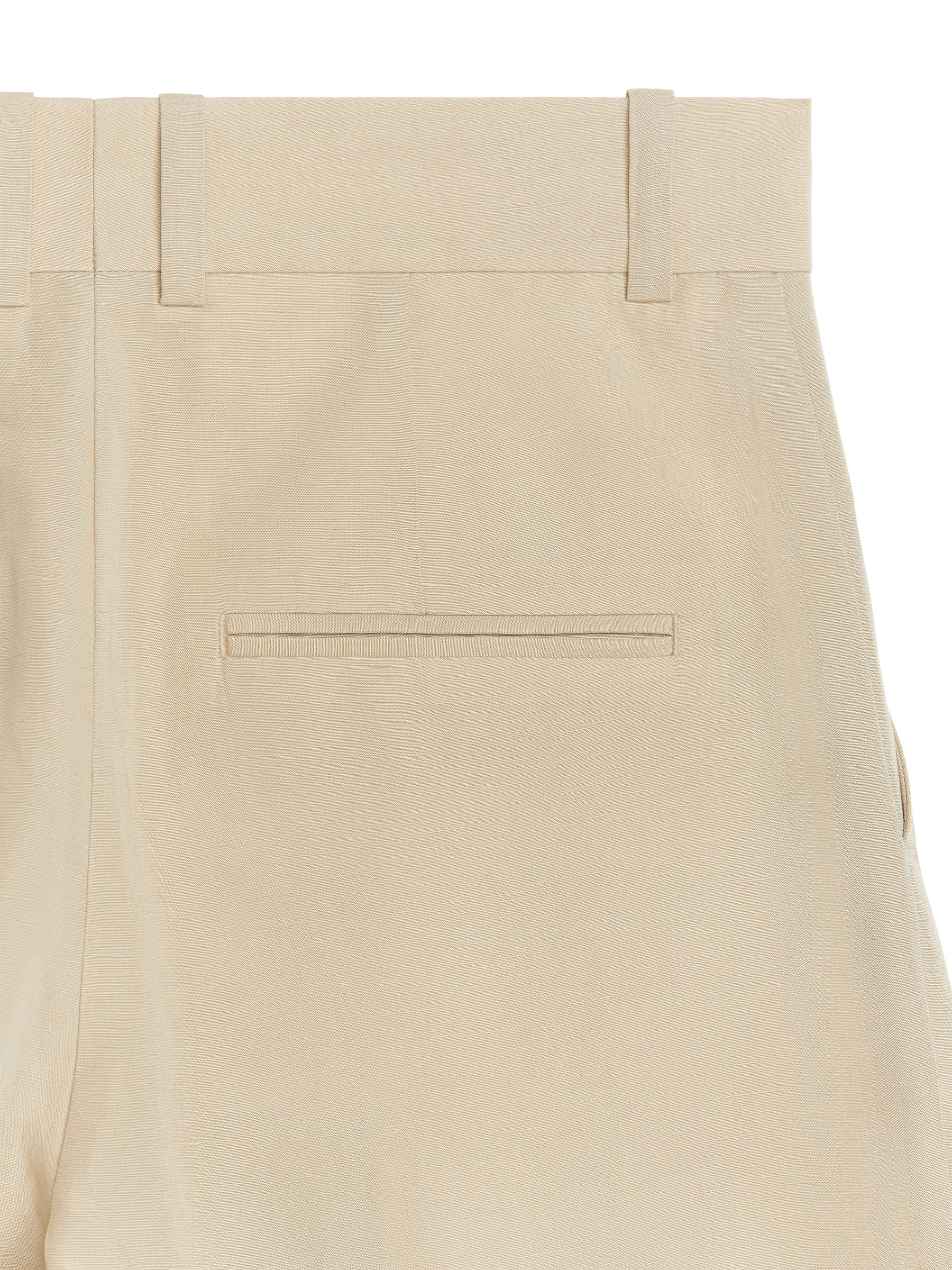 Hose aus Lyocell und Leinen - Beige - Loose Fit - Damen - StillMedia/DescriptiveDetail - 2