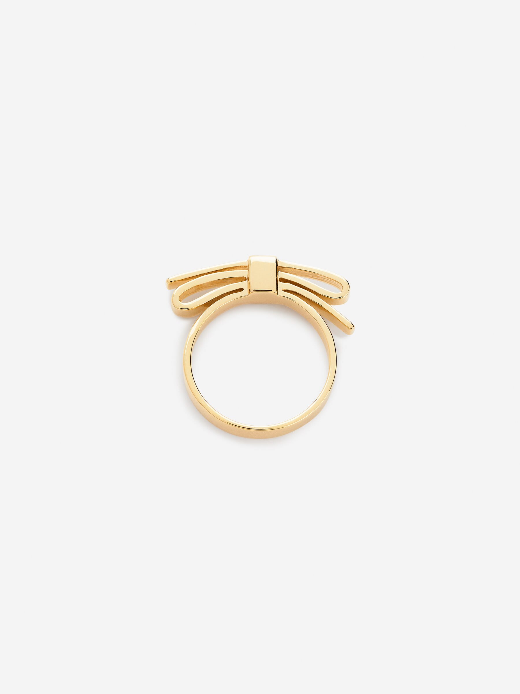 Ring mit Zierschleife - Gold - Damen - StillMedia/DescriptiveStillLife - 1