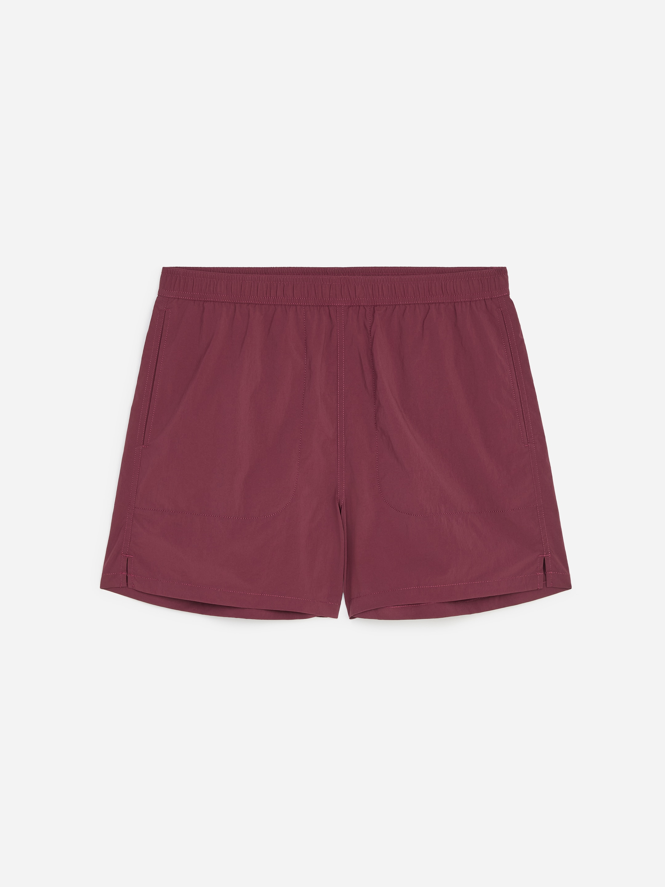 ARKET ACTIVE leichte Shorts - Dunkelrot - Regular Fit - Herren - StillMedia/DescriptiveStillLife - 2
