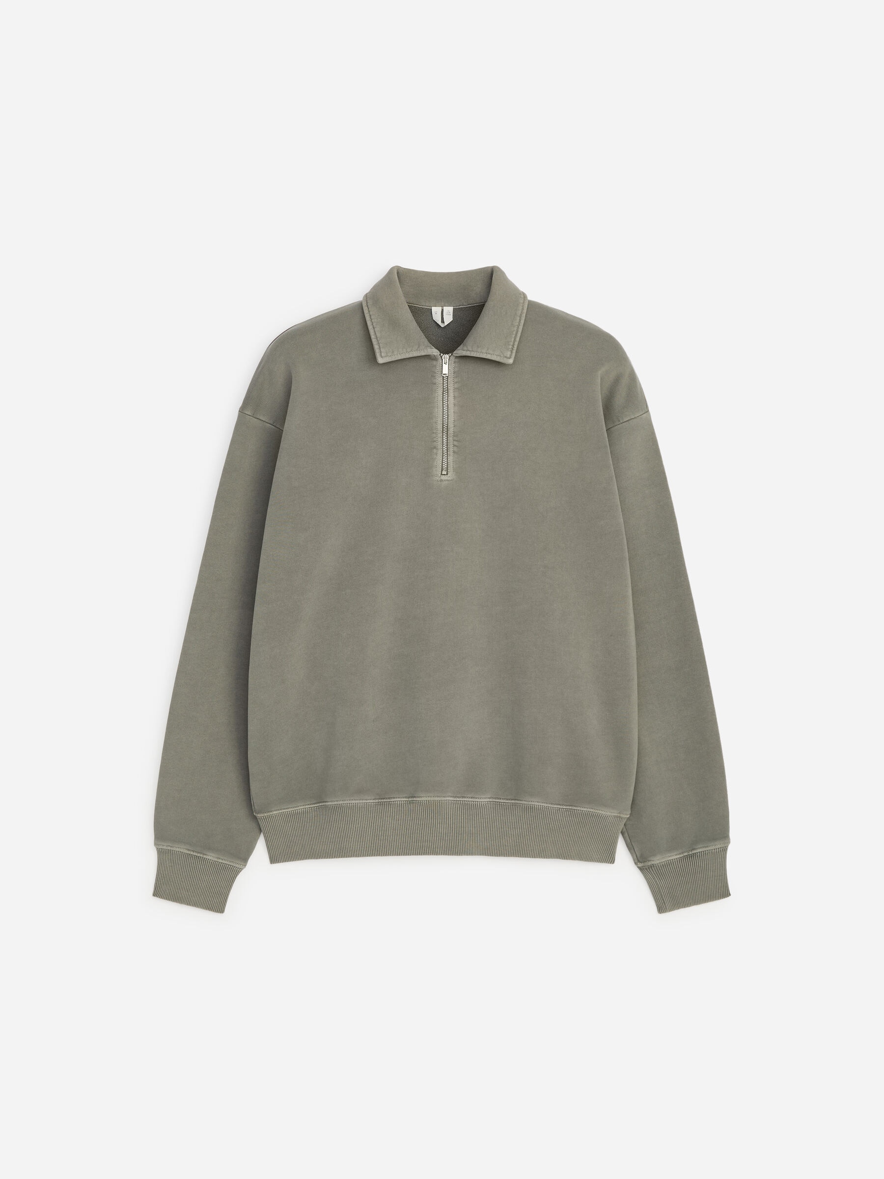 Half-Zip Sweatshirt - Grey - Relaxed fit - Men - StillMedia/DescriptiveStillLife - 1