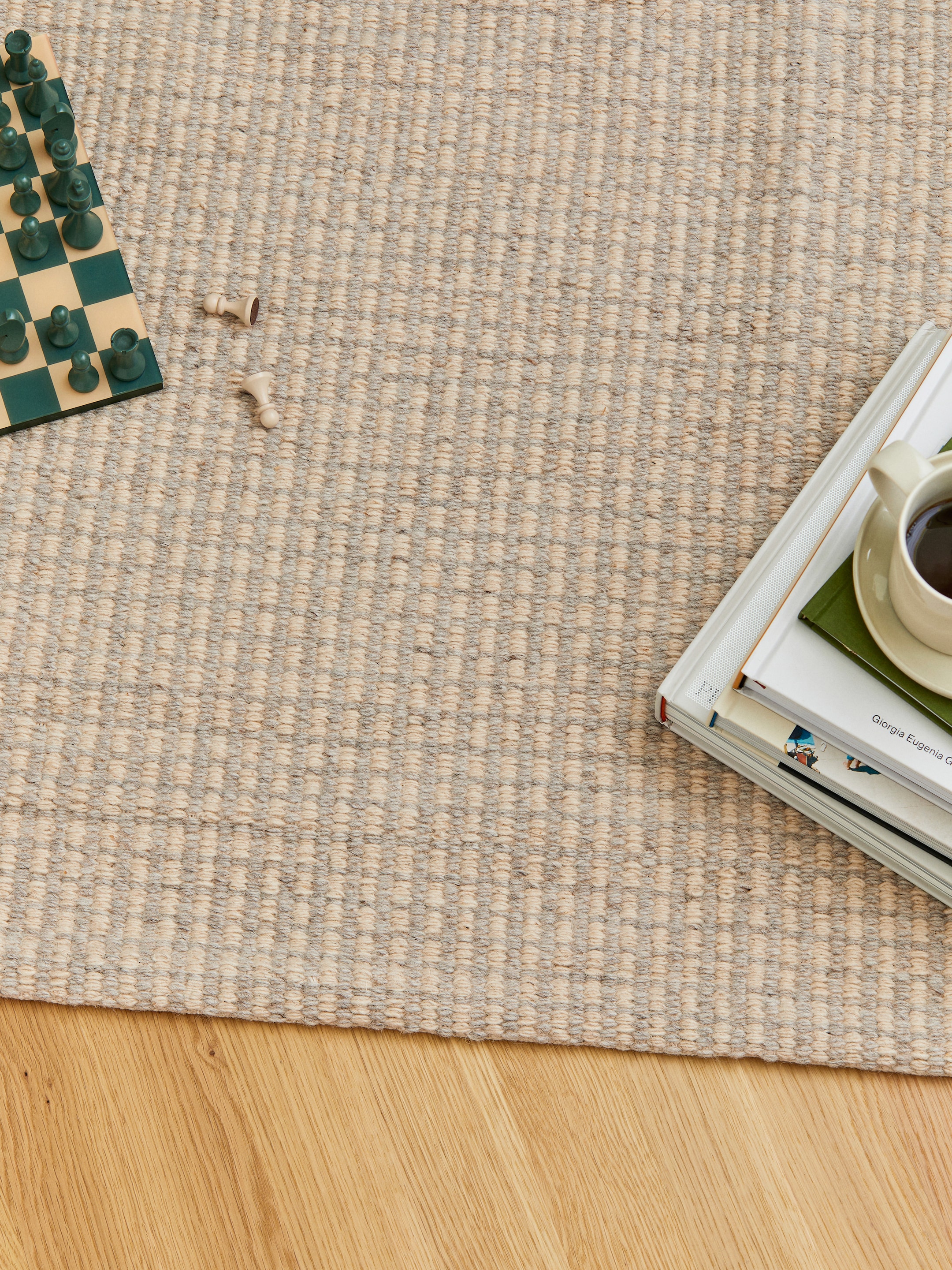 Wool-Cotton Carpet 200 x 300 cm - Grey - Homeware - StillMedia/DescriptiveDetail - 3