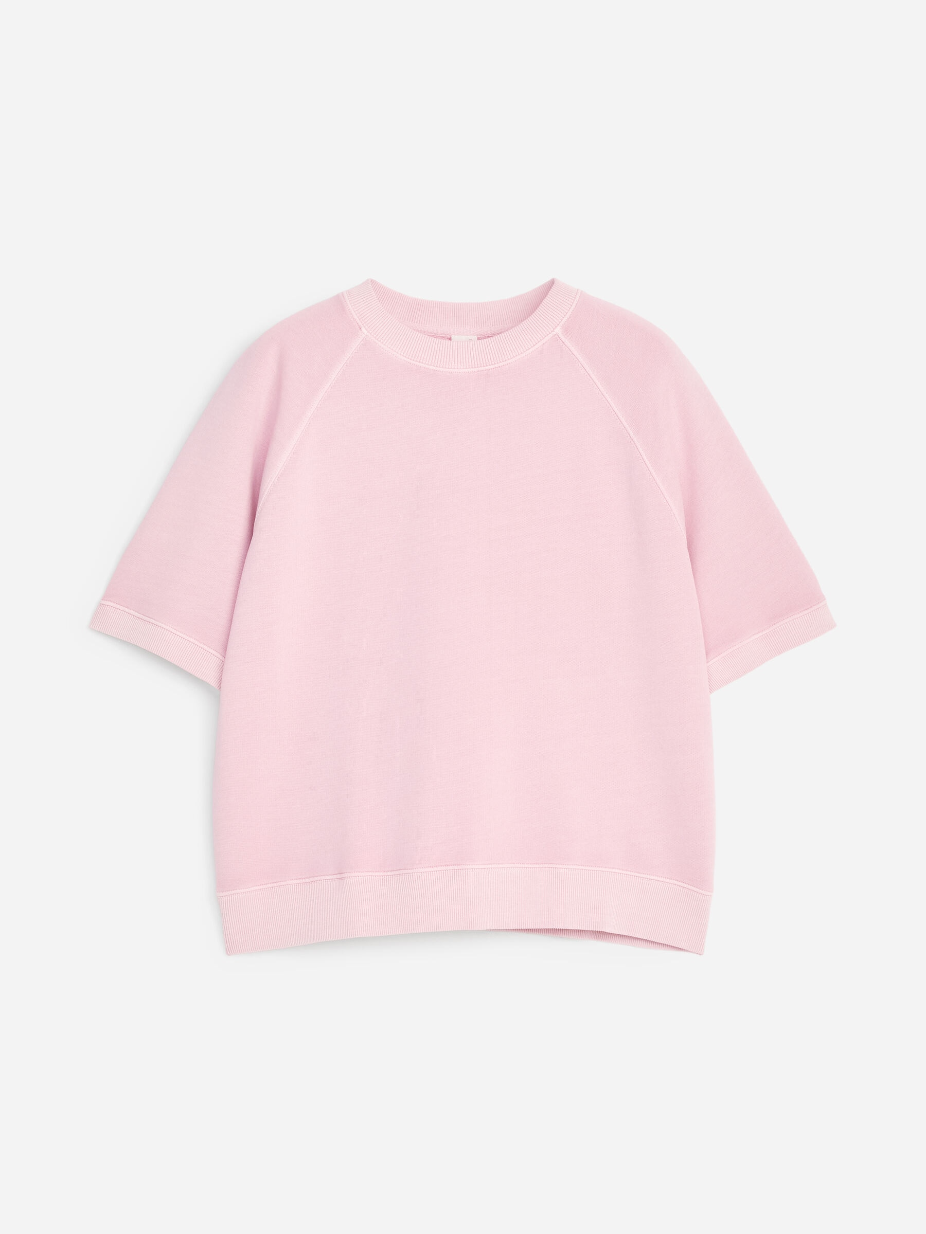 French Terry Sweatshirt - Pink - Regular fit - Women - StillMedia/DescriptiveStillLife - 1