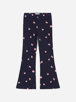 Ribbstickade leggings